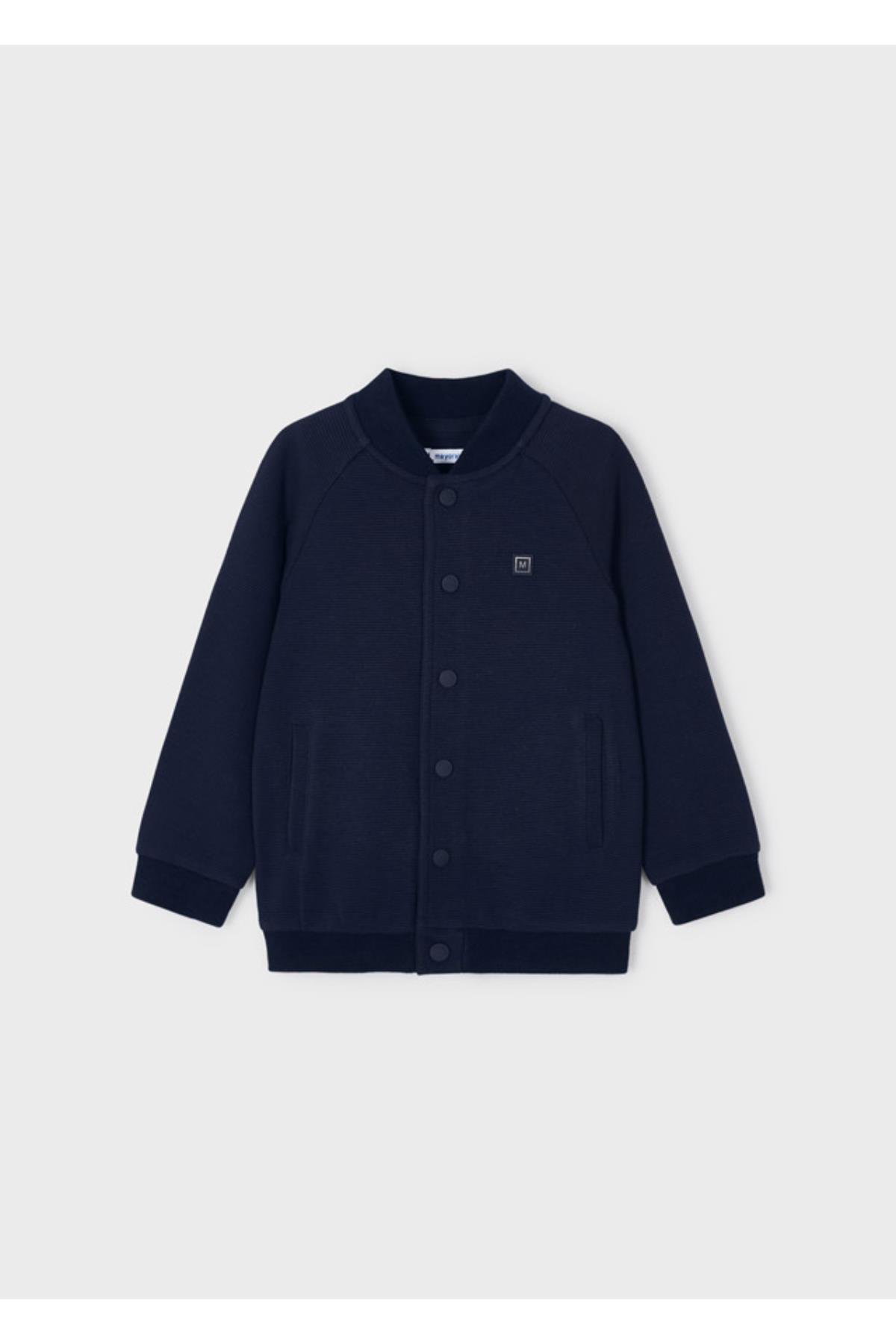 mayoral erkek çocuk fermuarlı sweatshirt