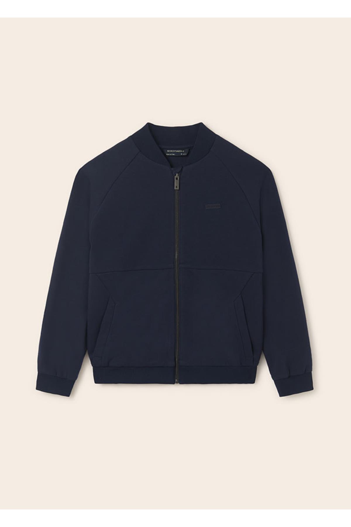 mayoral erkek çocuk fermuarlı sweatshirt