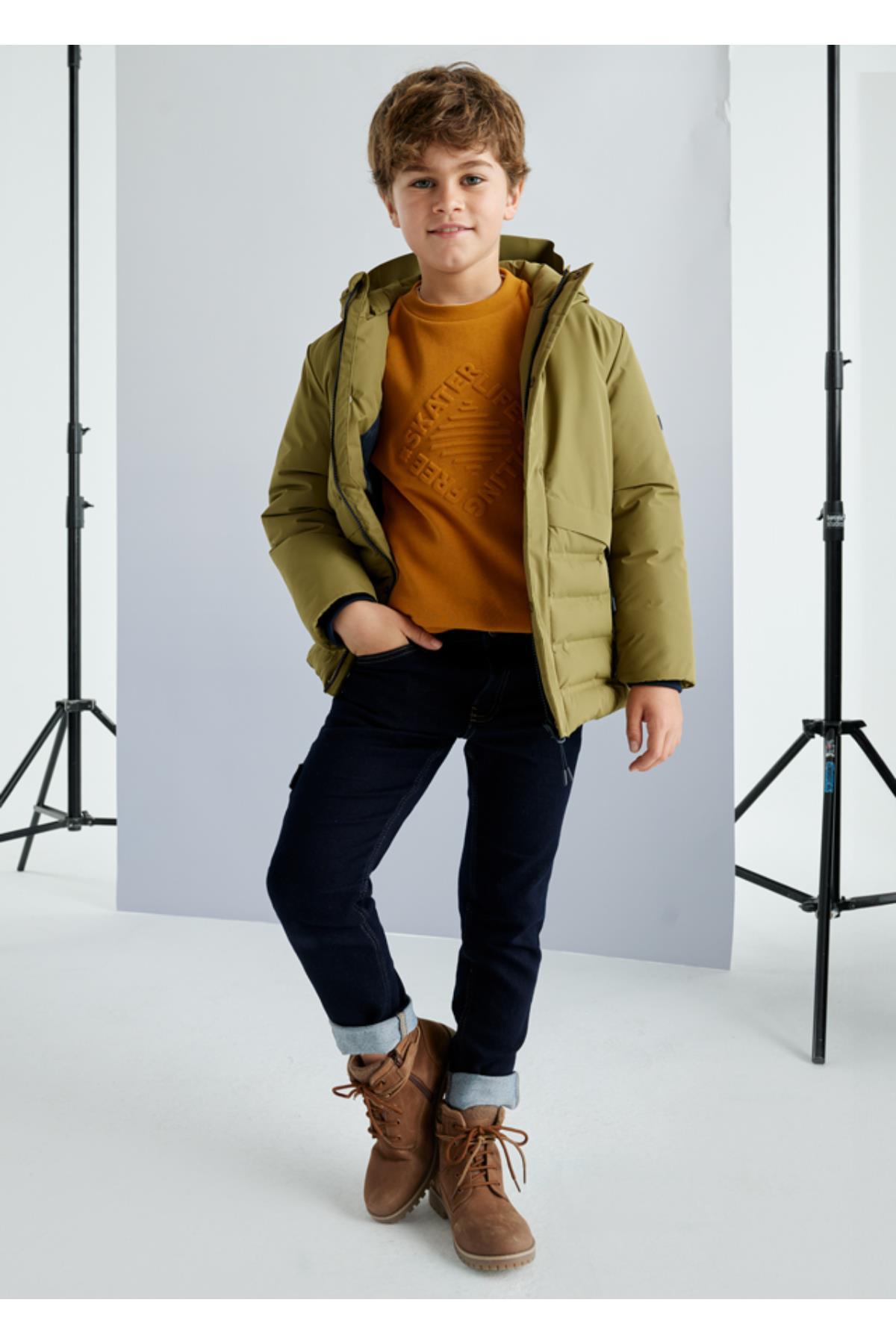 mayoral erkek çocuk parka 