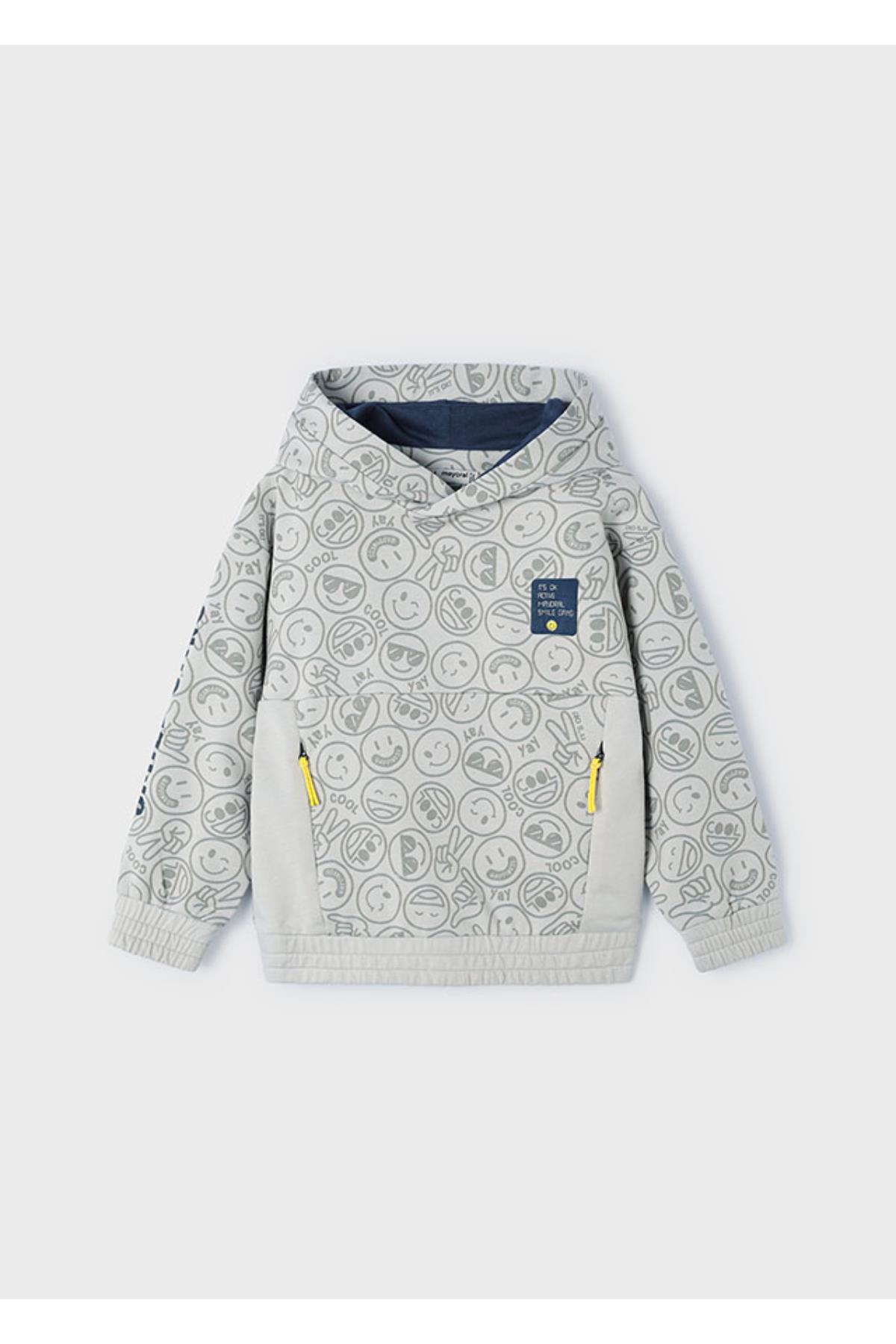 Mayoral Kanguru Cepli Kapüşonlu Erkek Çocuk Sweatshirt