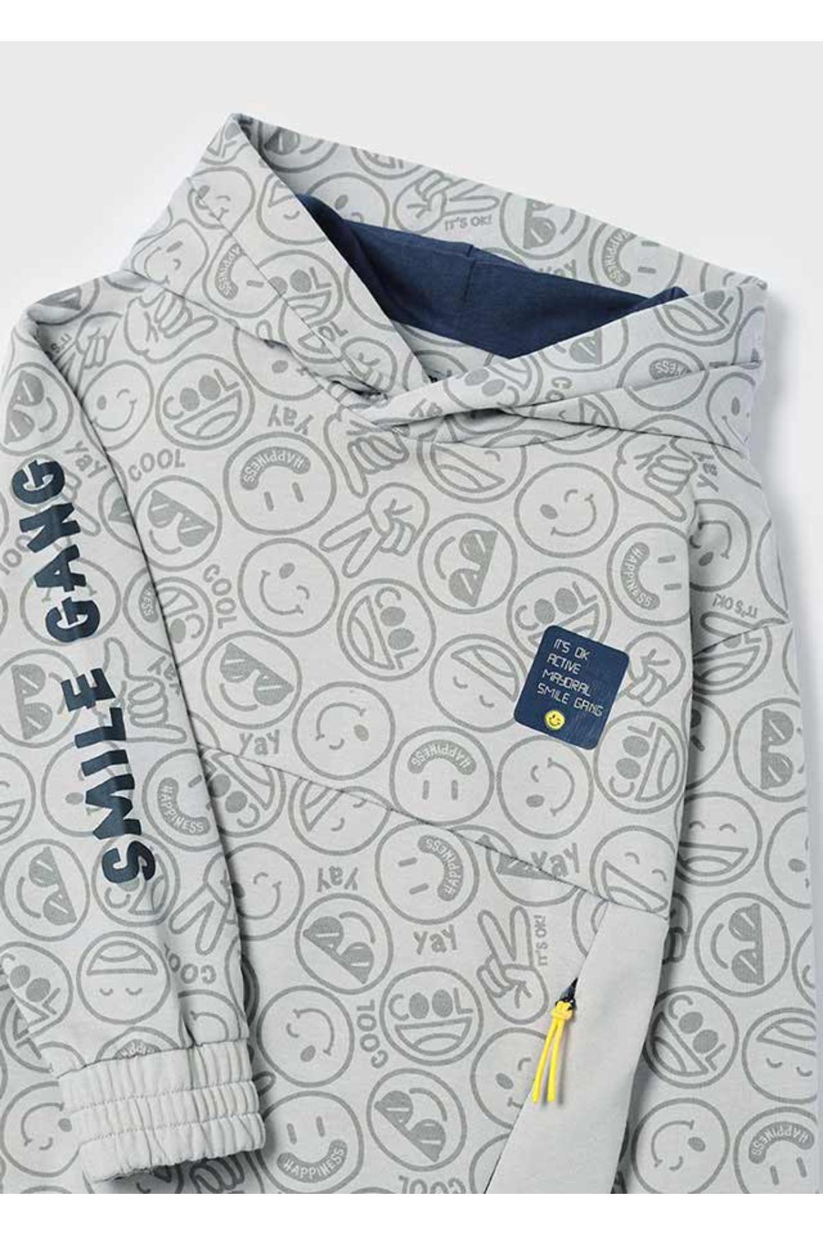 Mayoral Kanguru Cepli Kapüşonlu Erkek Çocuk Sweatshirt
