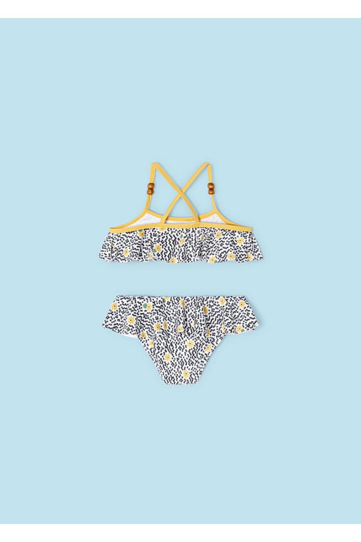 Mayoral Kız Çocuk Fırfırlı Bikini Mayo