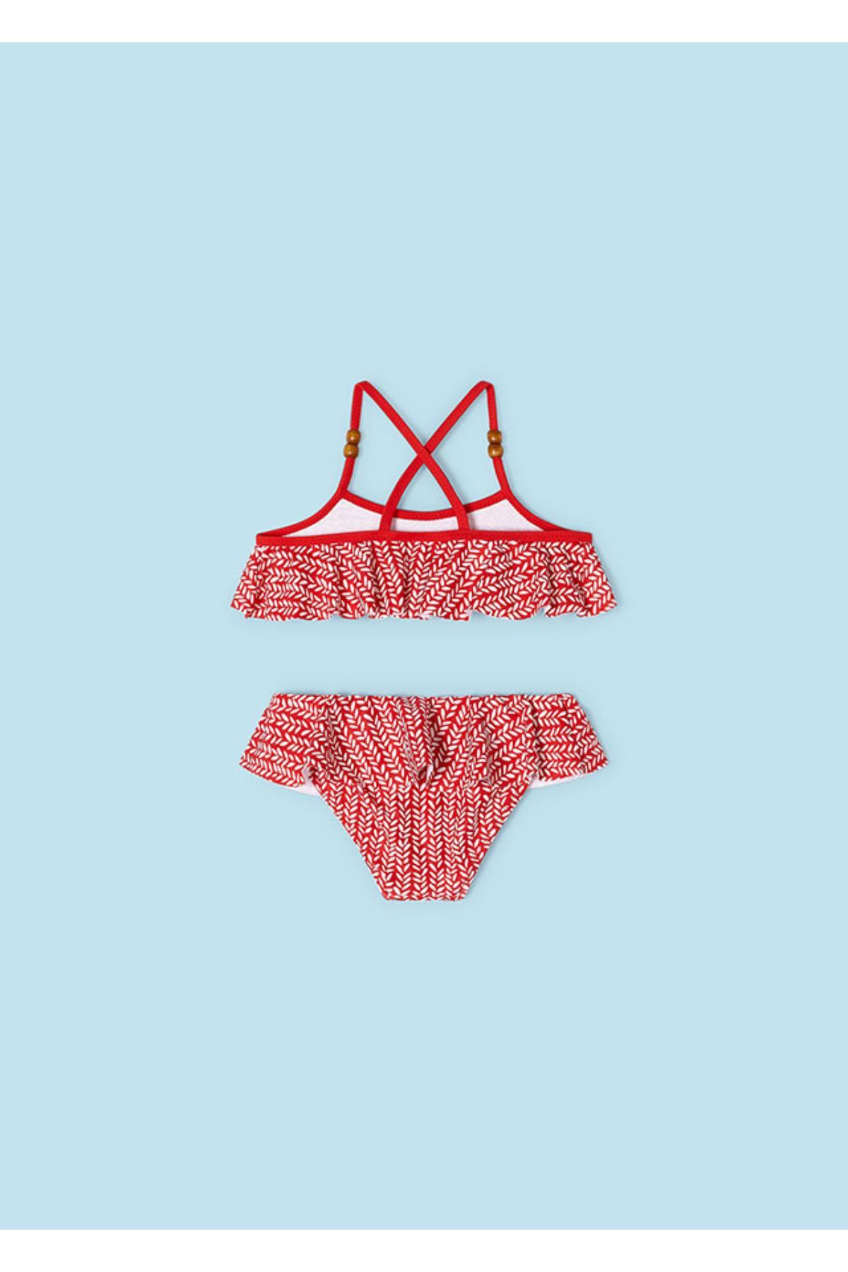 Mayoral Kız Çocuk Fırfırlı Bikini Mayo