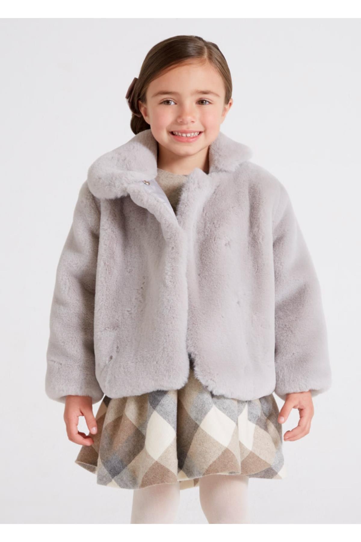 mayoral kız çocuk peluş mont