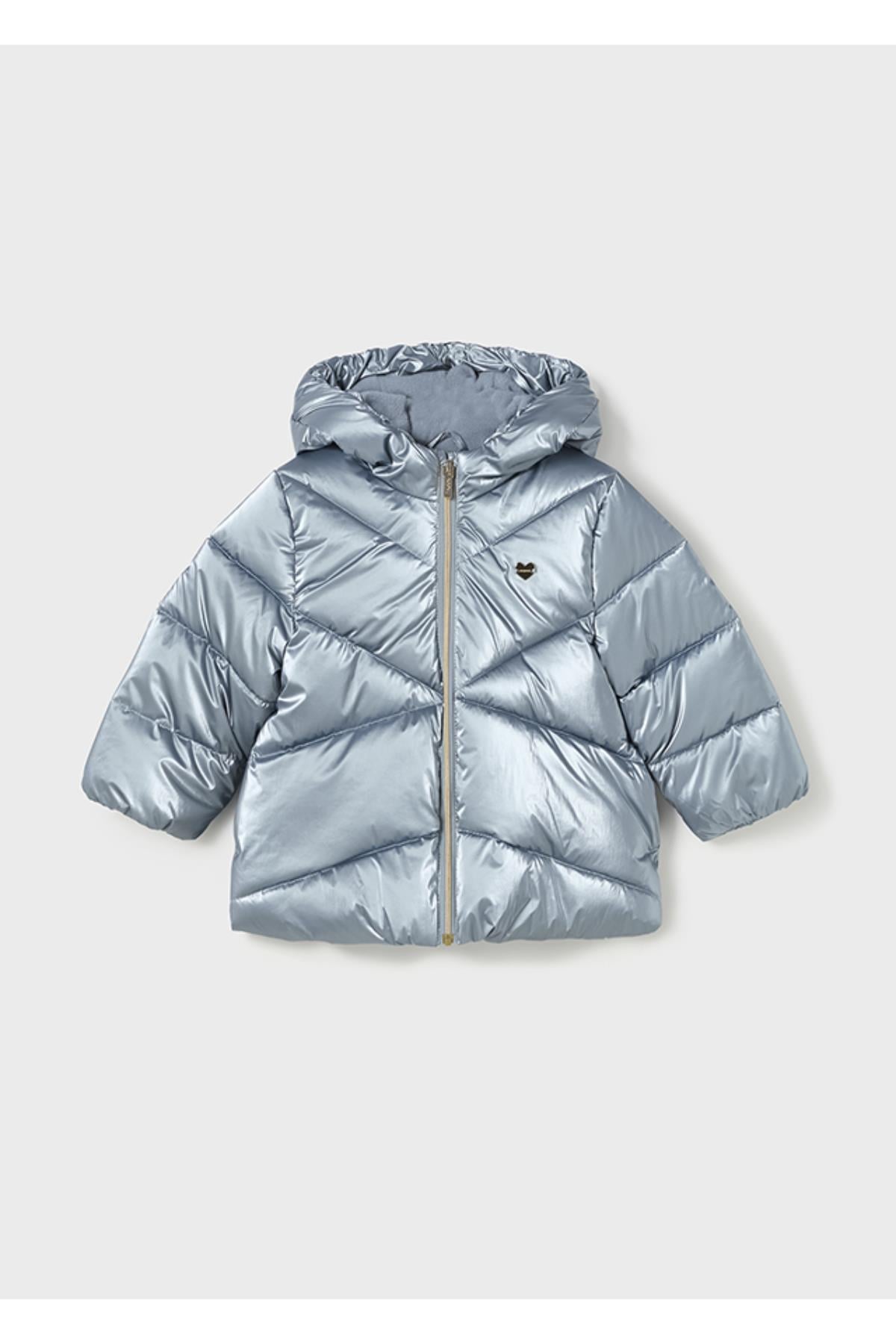 mayoral parlak kız çocuk mont