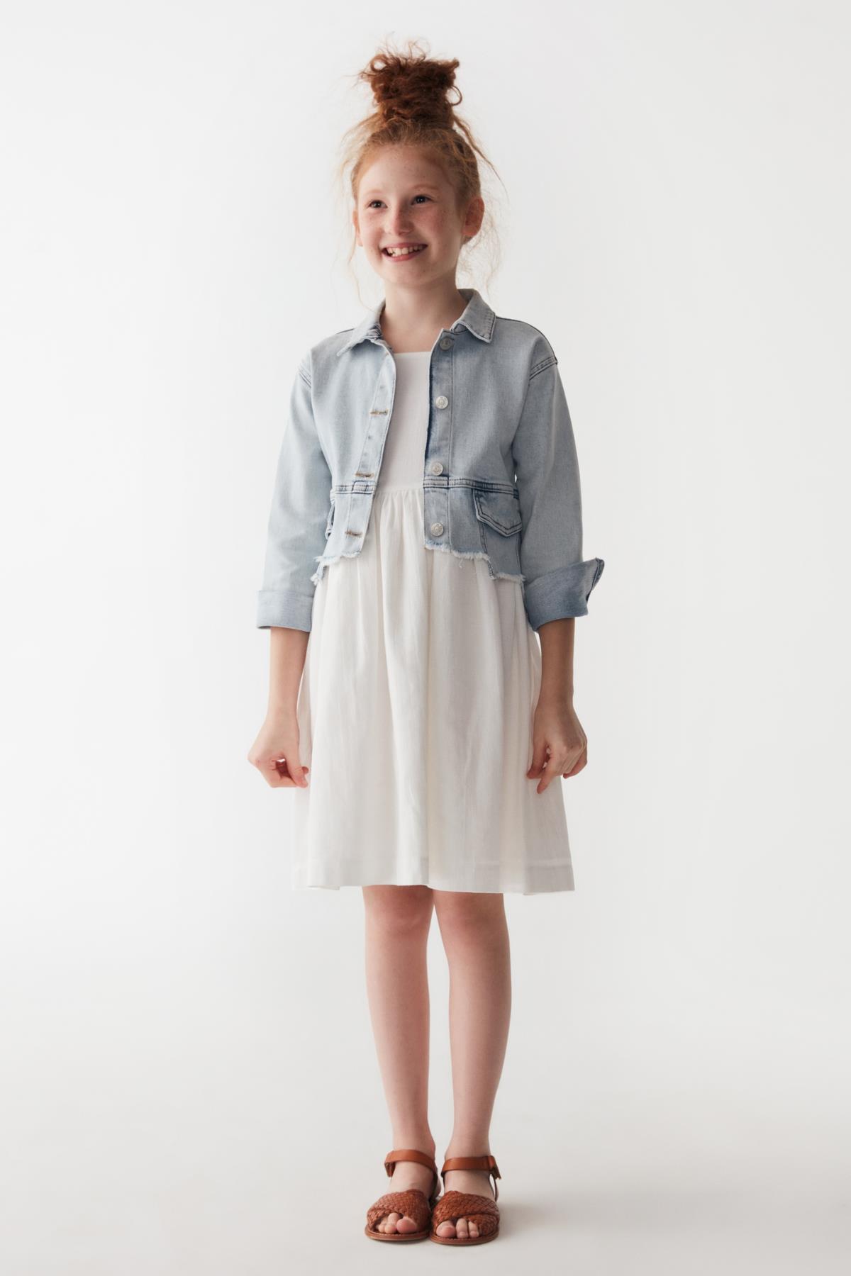 Nk Kids Hippi Kız Çocuk Kot Ceket