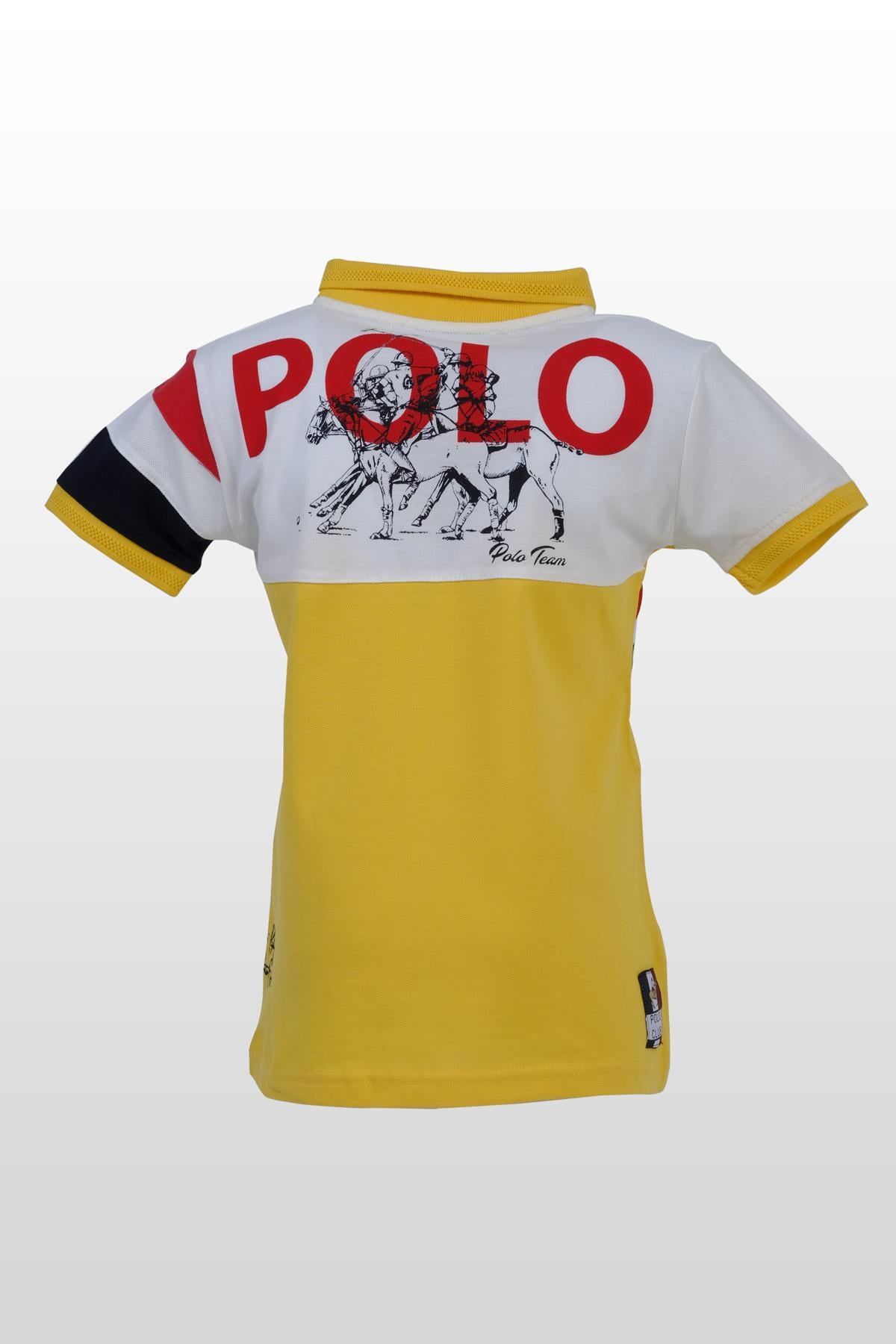 polo clup erkek çocuk polo yaka tişört