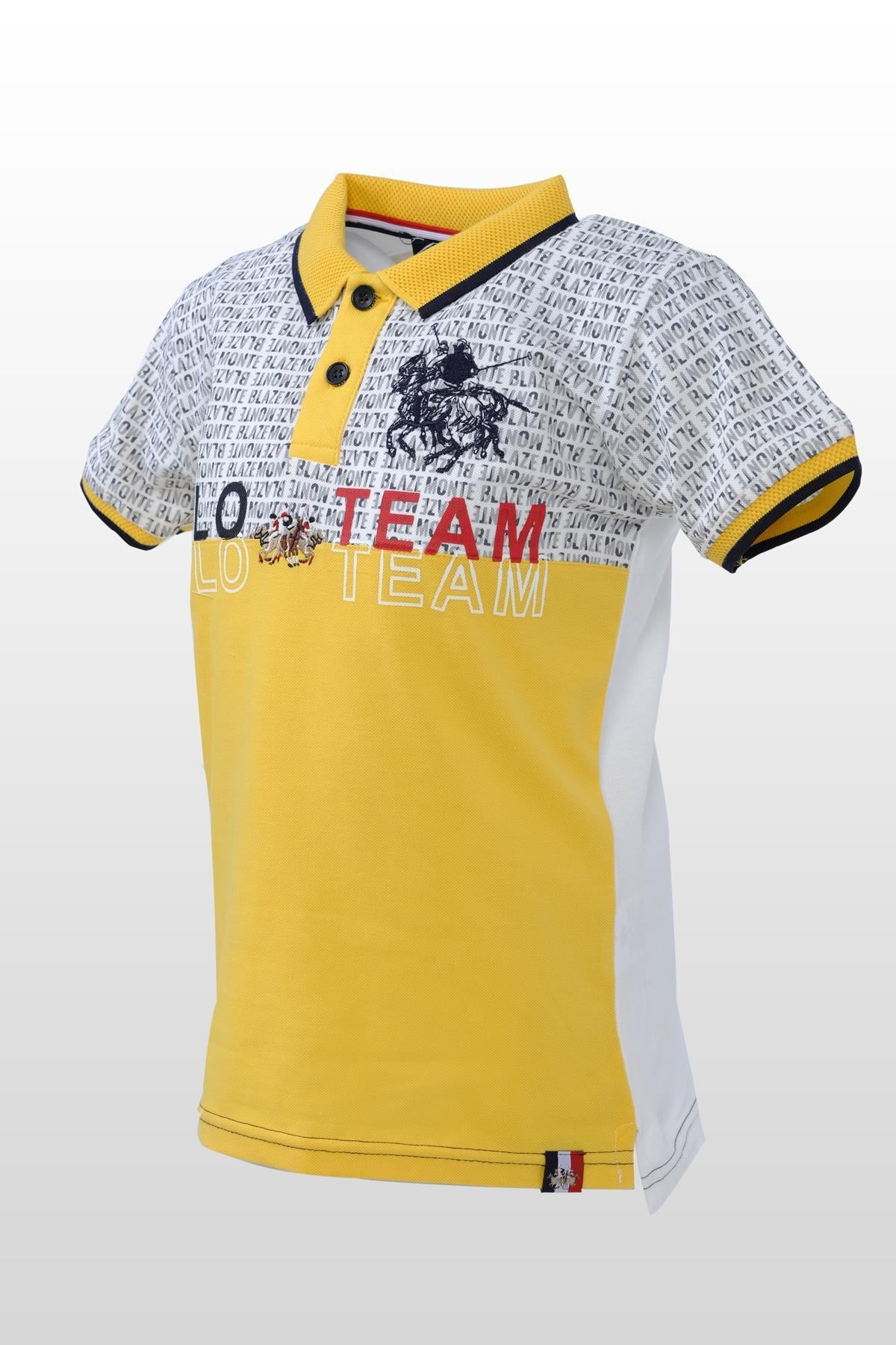 polo clup erkek çocuk polo yaka tişört