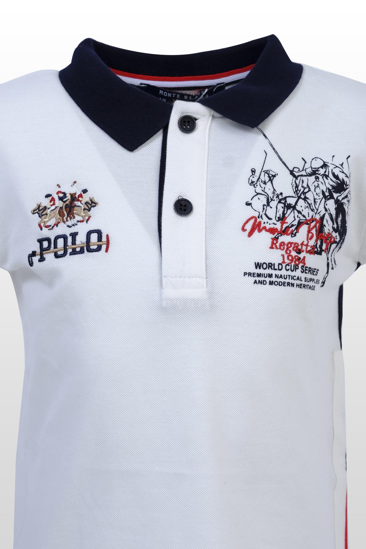 polo clup erkek çocuk polo yaka tişört