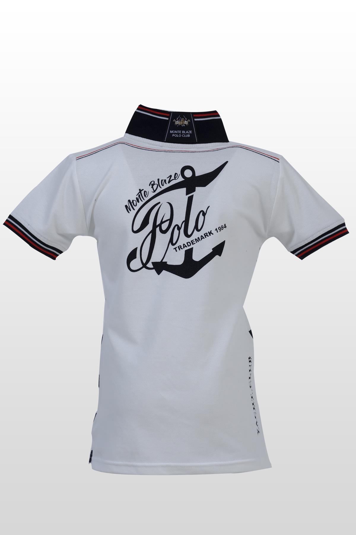 polo clup polo yaka erkek çocuk tişört