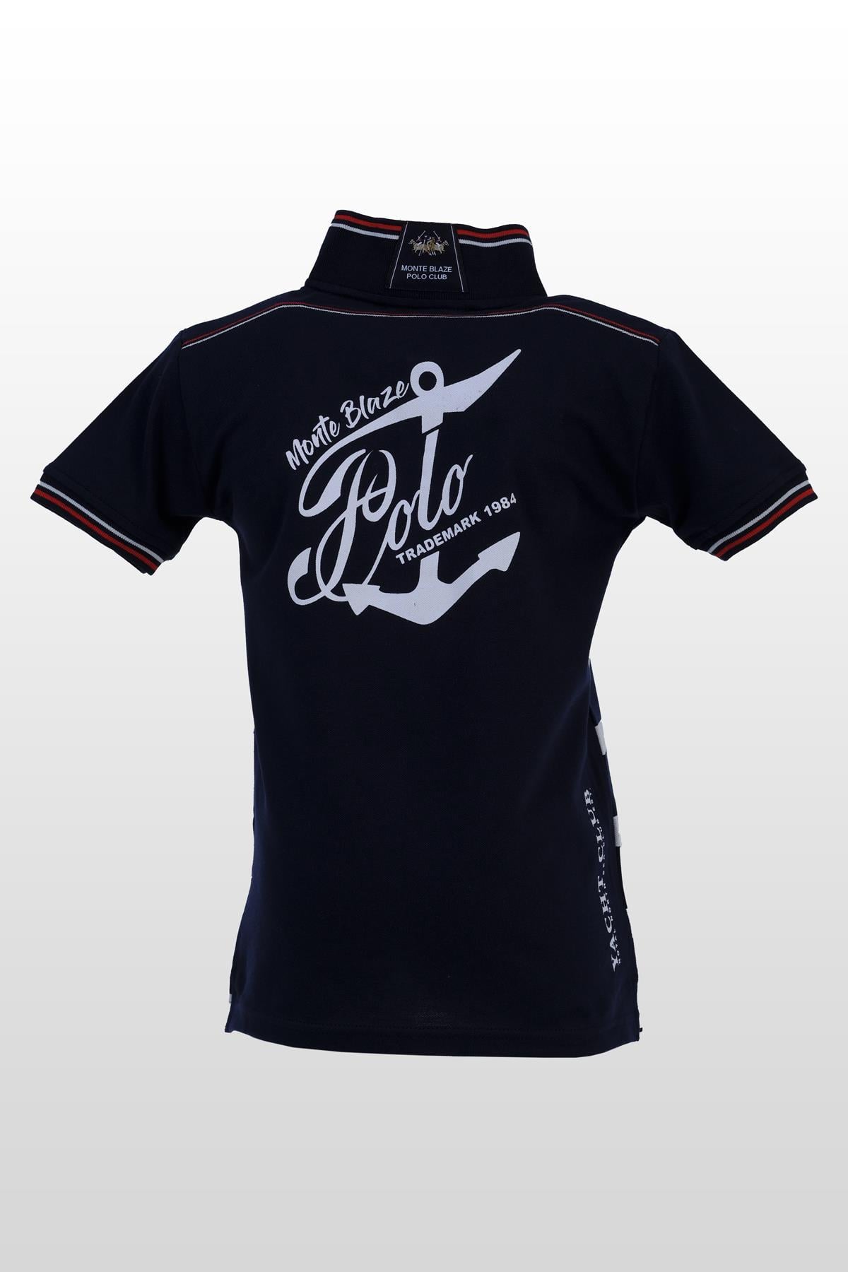 polo clup polo yaka erkek çocuk tişört