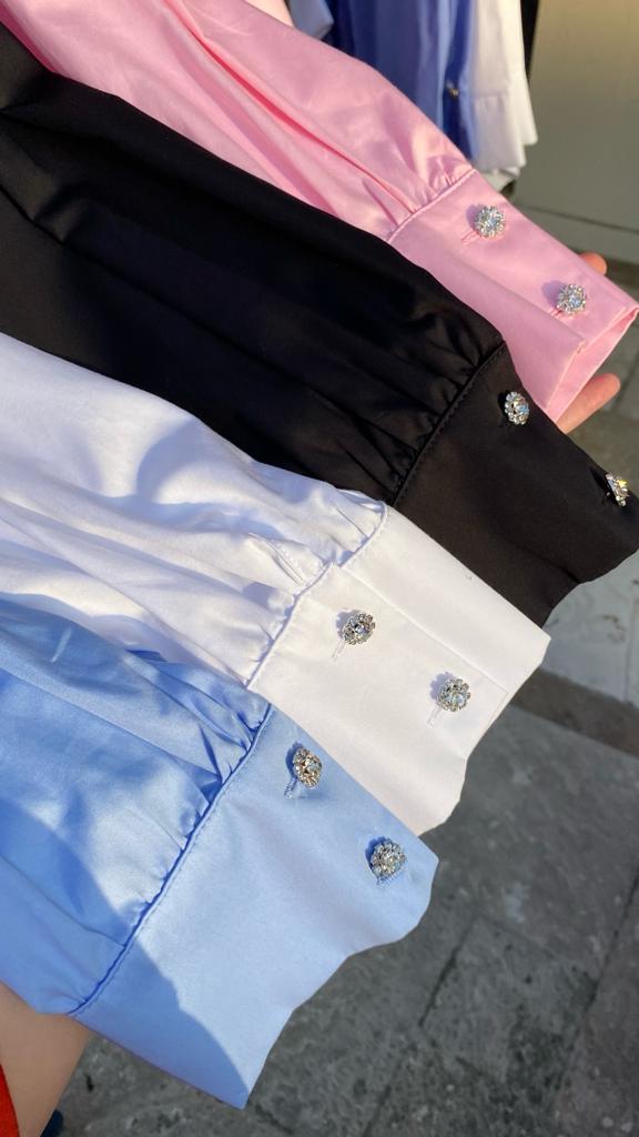 Bebe Mavisi Ahu Gömlek