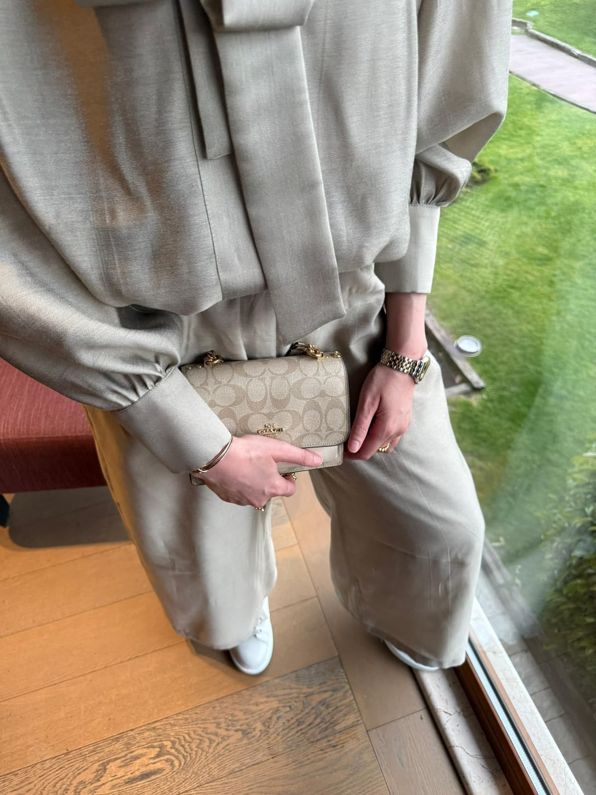 Grace Takım Natural Beige