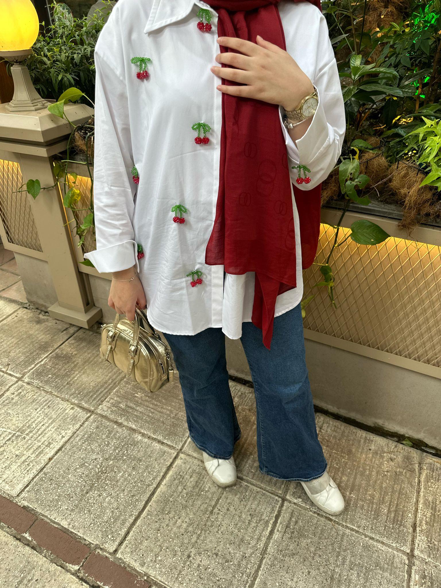 Kiraz Çiçeği Gömlek