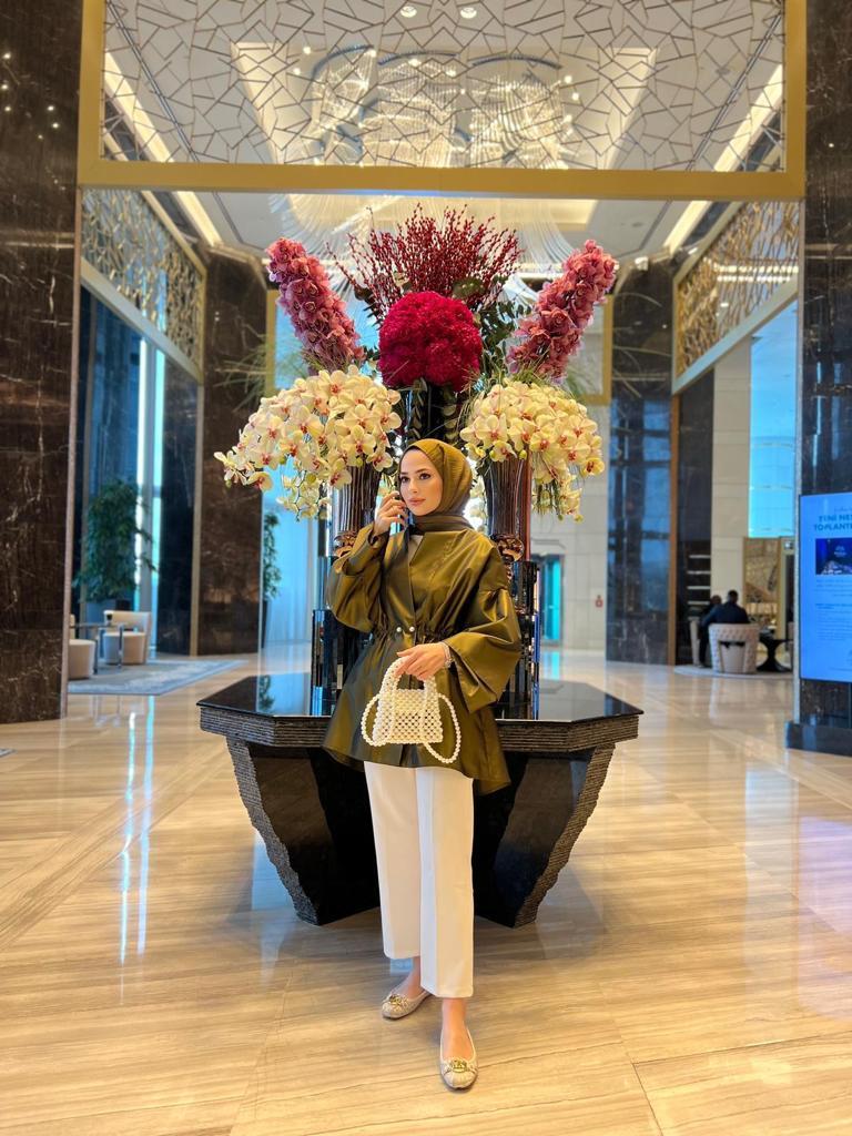 Lara Ceket Yağ Yeşili