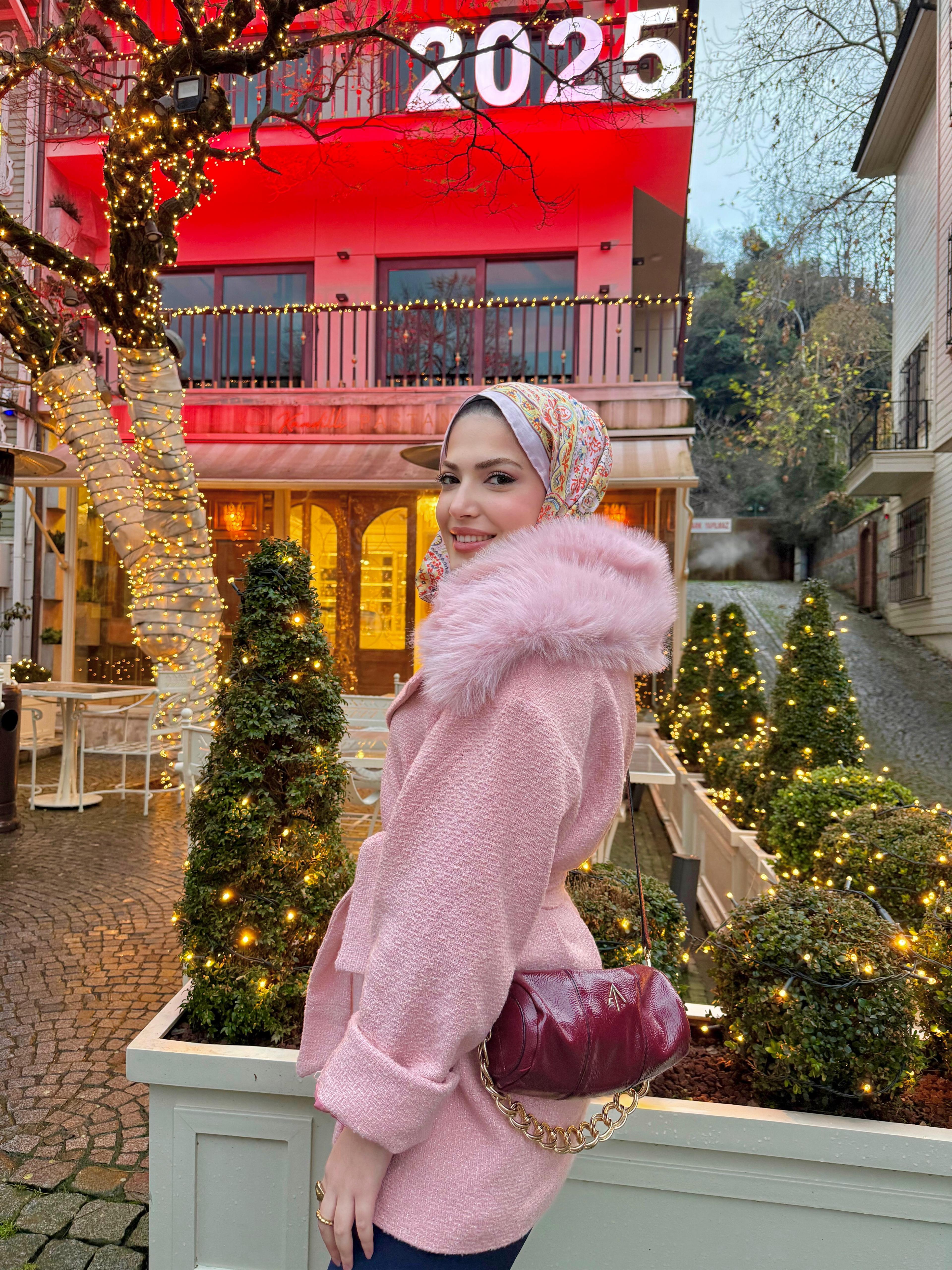 Pinky Kürklü Kaban