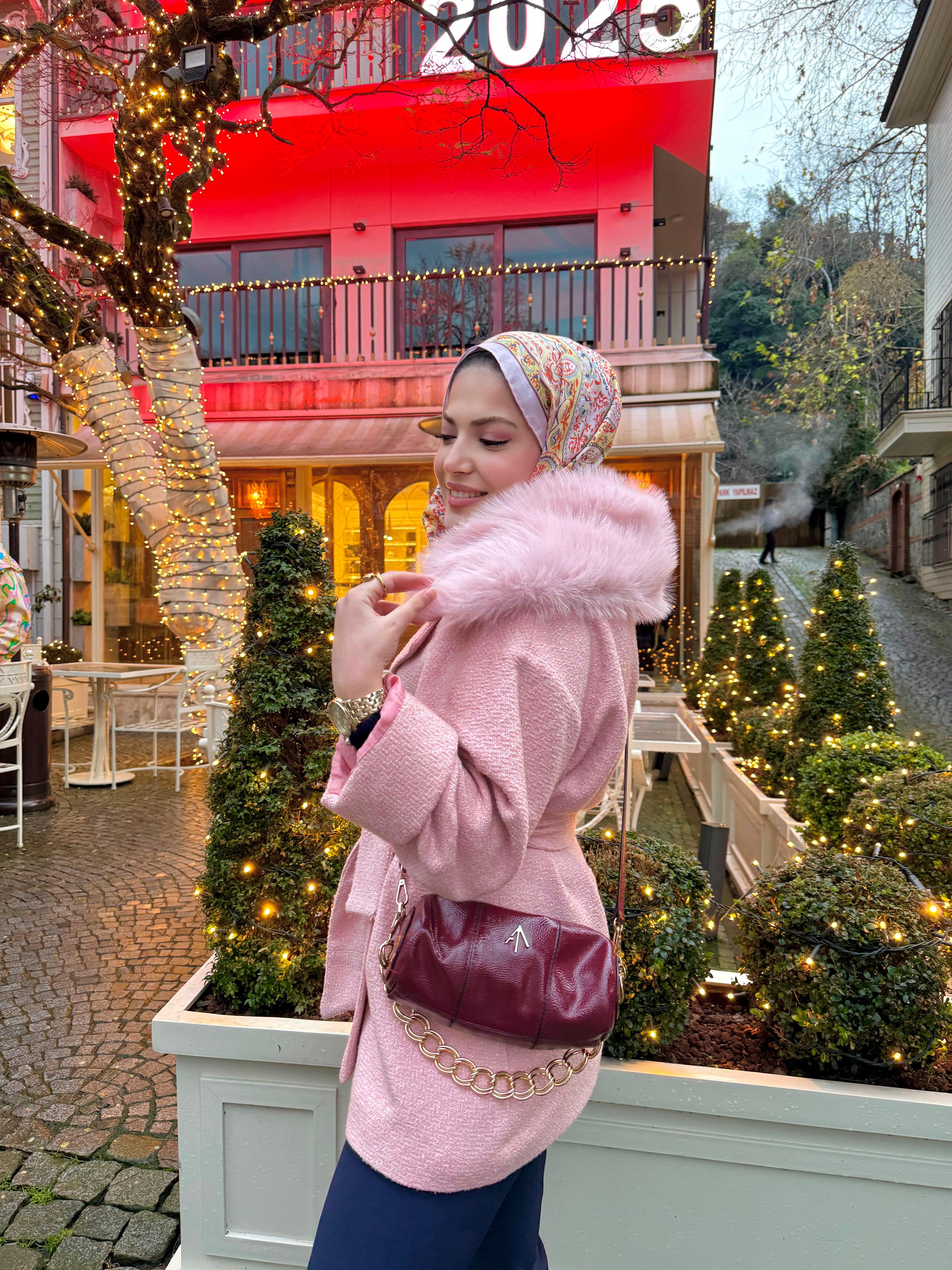 Pinky Kürklü Kaban