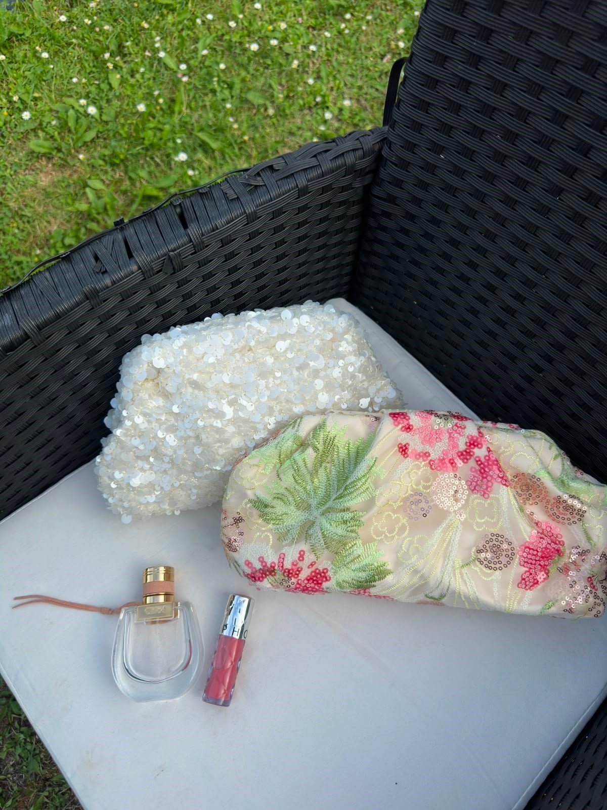 Pullu Payetli Clutch Çanta