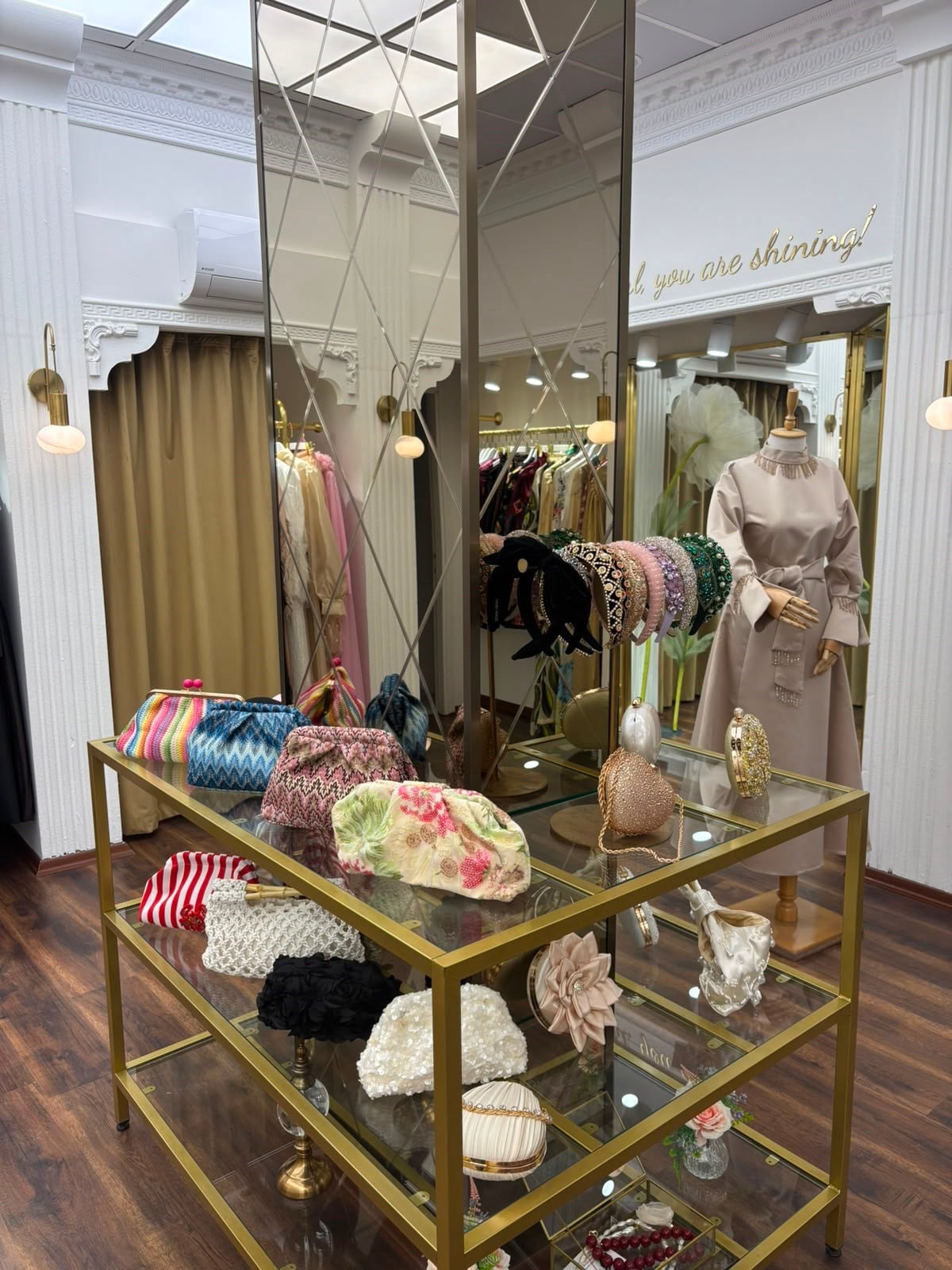 Renkli Hasır Clutch Çanta