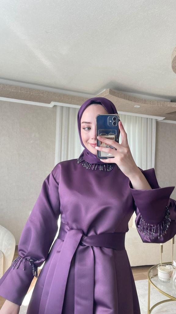 Shine Elbise Mürdüm