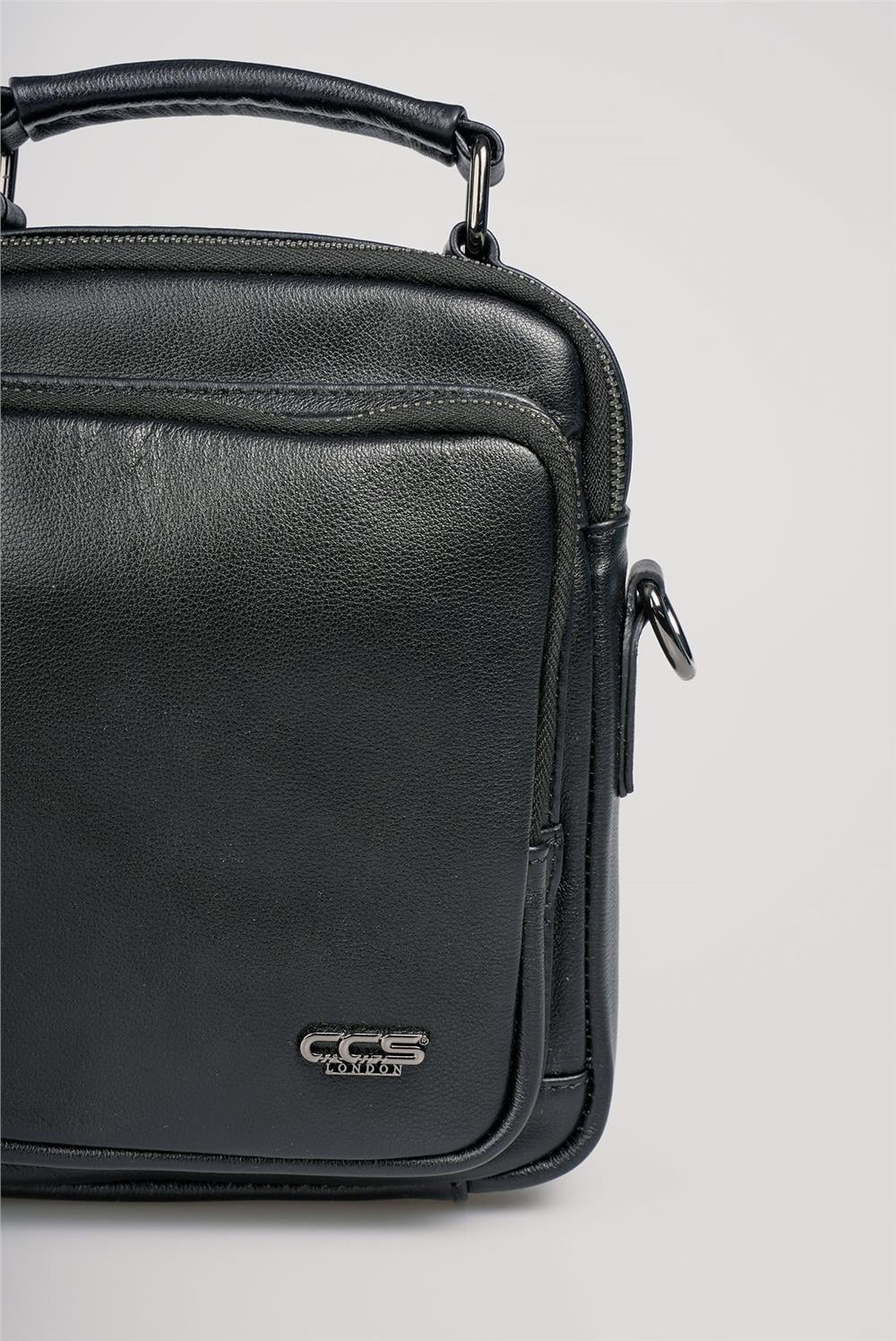 ÇÇS 31592 Hakiki Deri Askılı Çanta