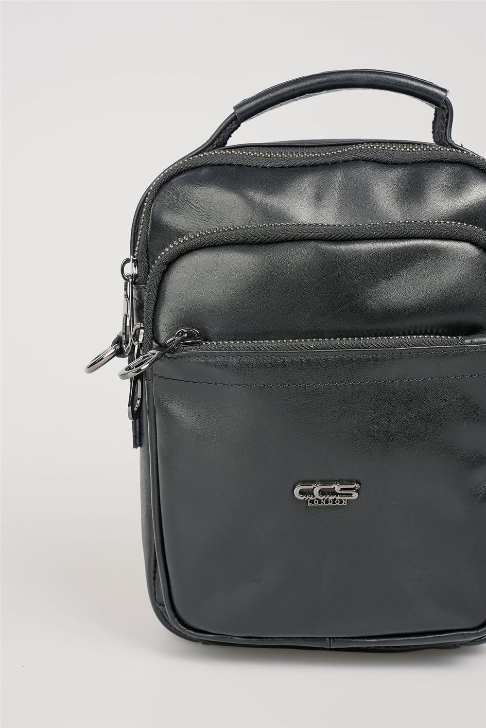 ÇÇS 31596 Hakiki Deri Askılı Çanta