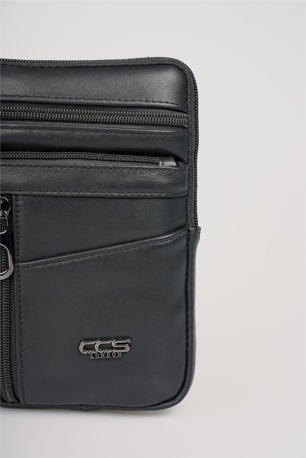 ÇÇS 31613 Hakiki Deri Askılı Çanta
