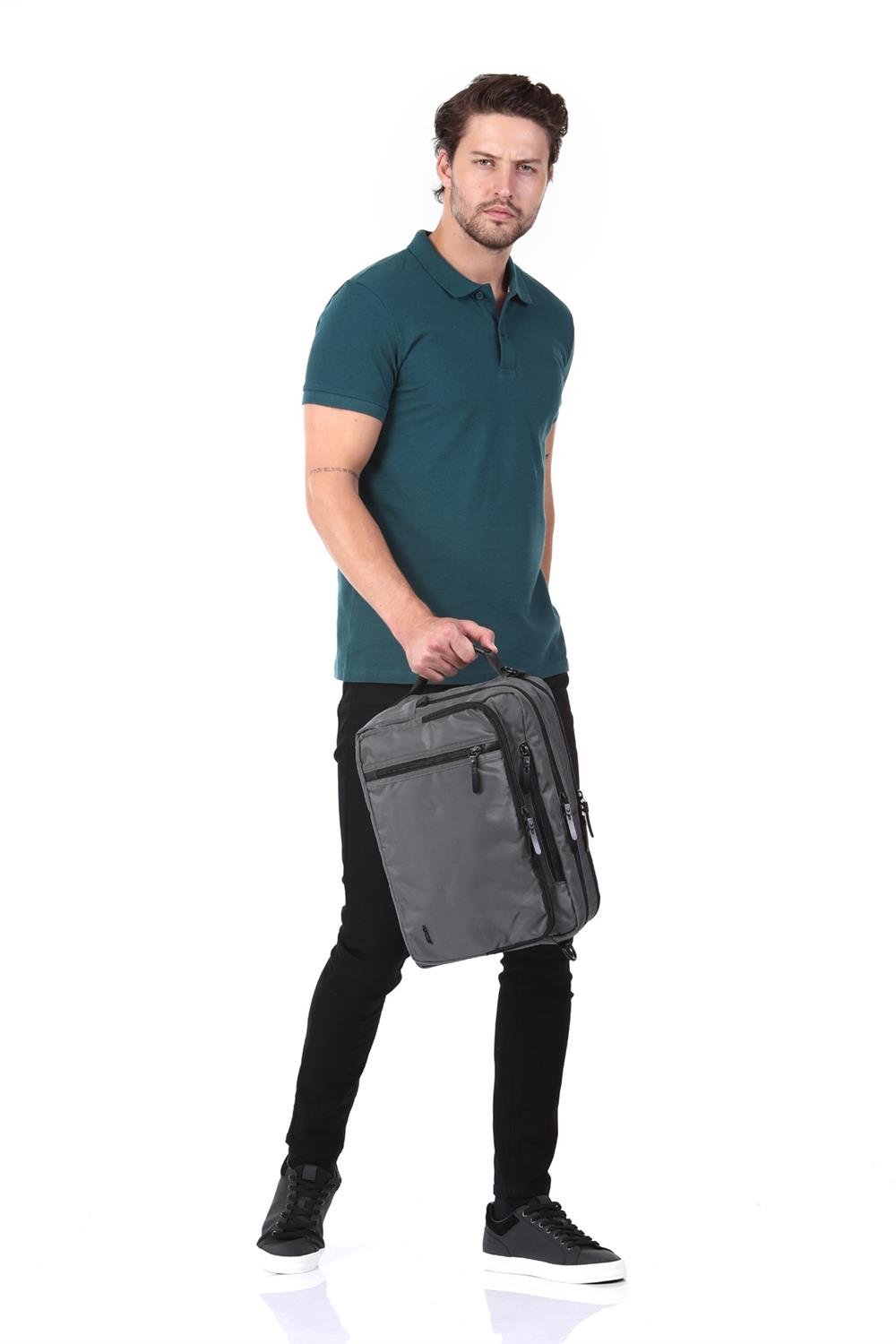 ÇÇS 51082 OMUZ ASKILI LAPTOP BÖLMELİ SIRT ÇANTASI