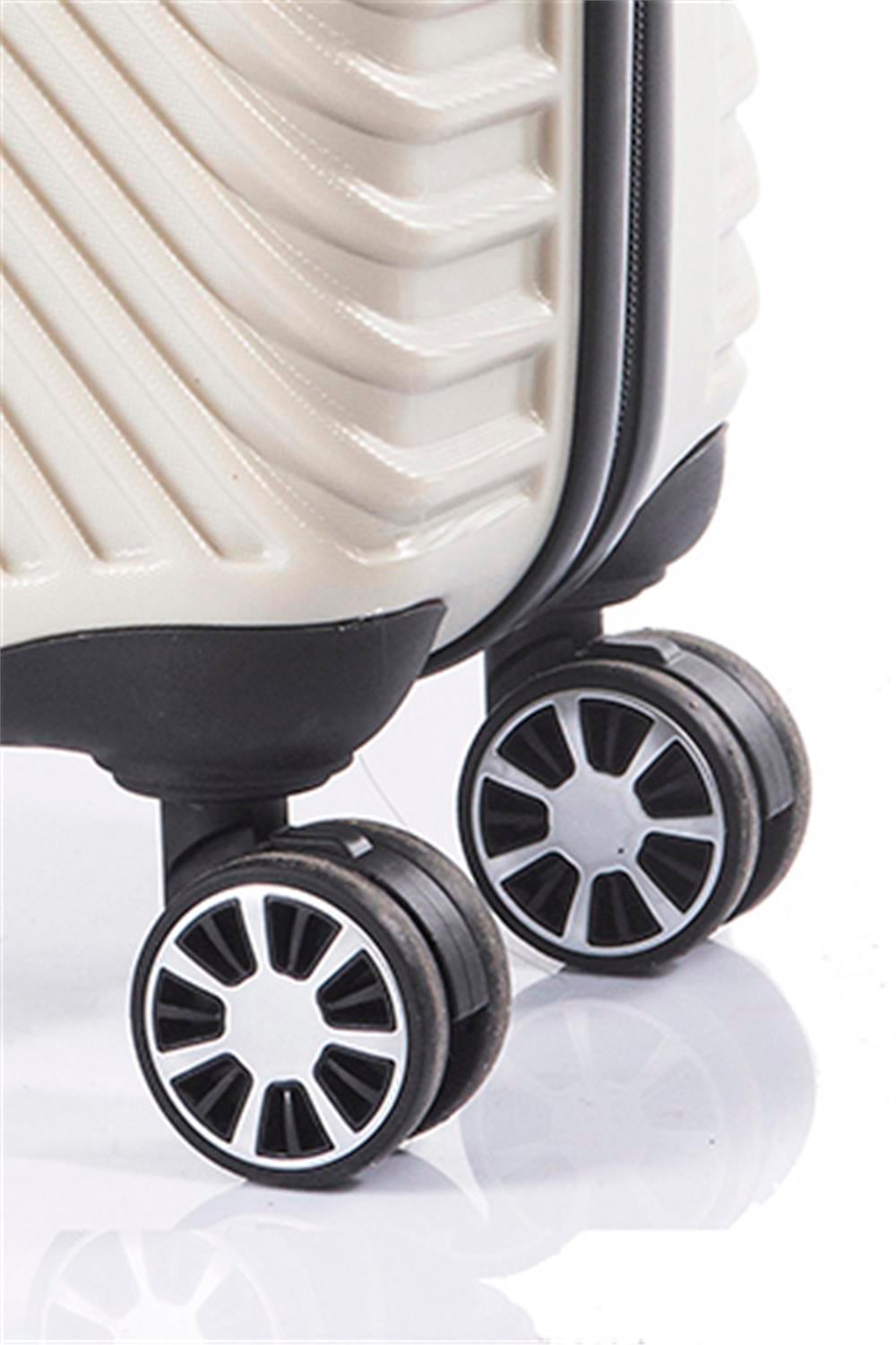 ÇÇS 5180 KURU KAFA ABS 3 LÜ VALİZ SETİ