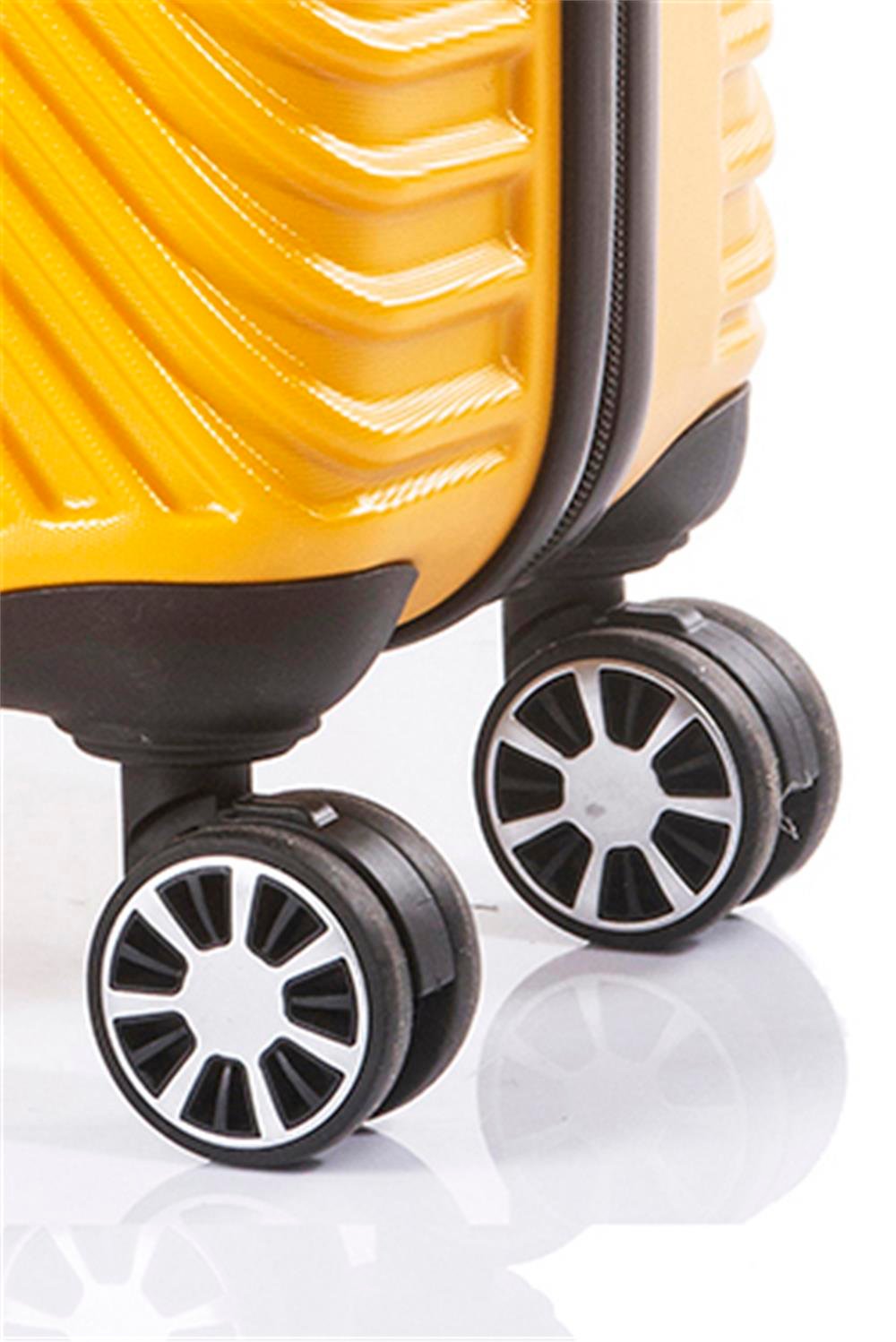 ÇÇS 5180 KURU KAFA ABS 3 LÜ VALİZ SETİ
