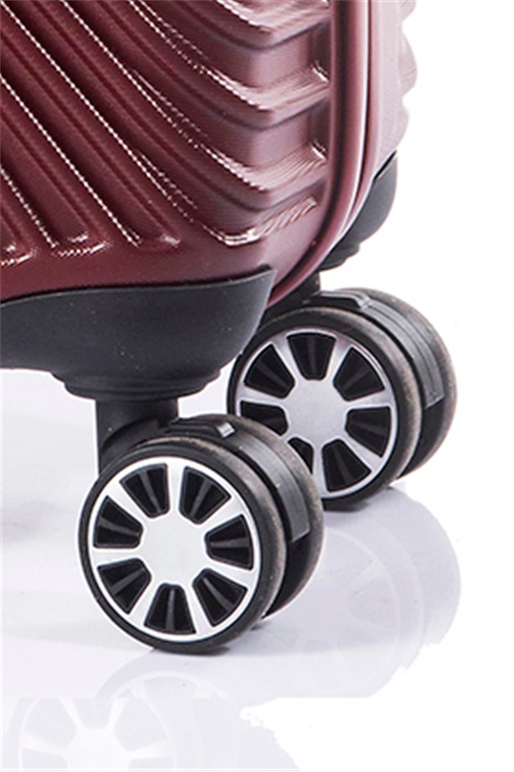 ÇÇS 5180 KURU KAFA ABS 3 LÜ VALİZ SETİ