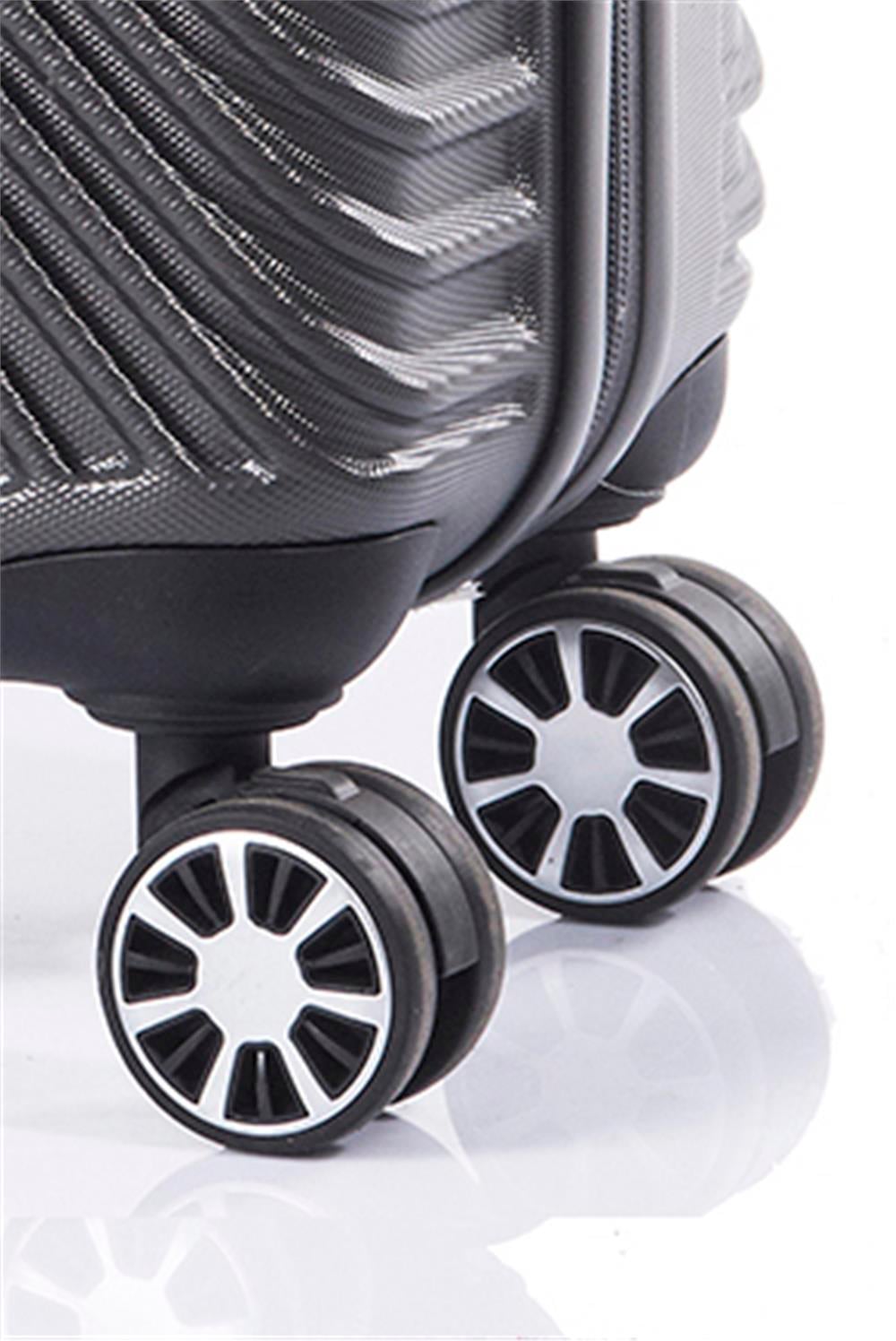ÇÇS 5180 KURU KAFA ABS 3 LÜ VALİZ SETİ