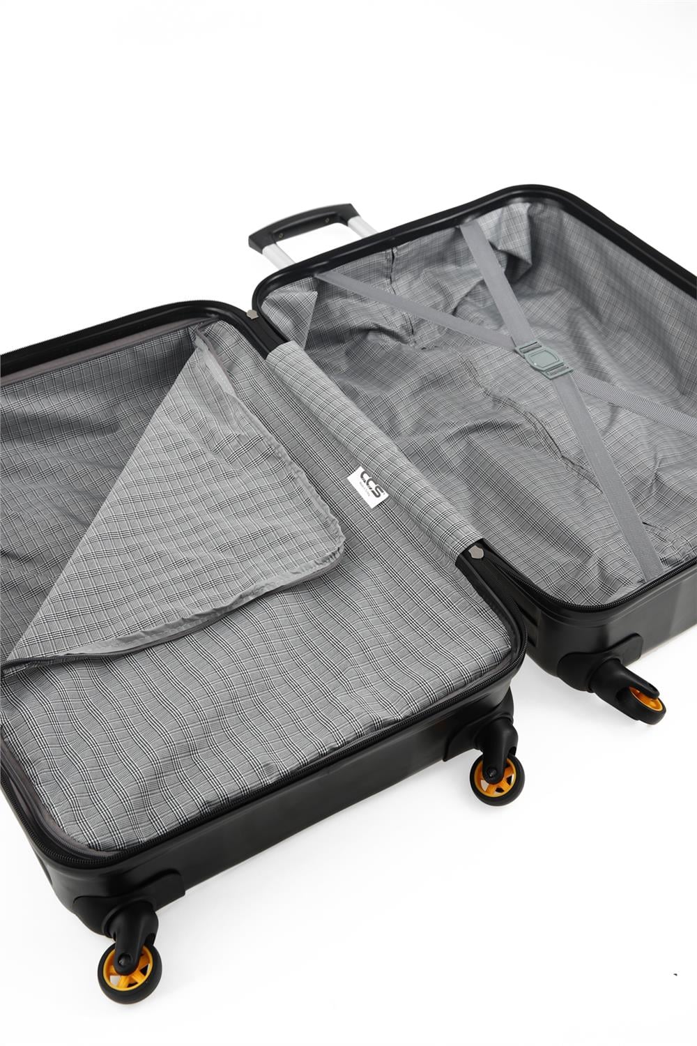 ÇÇS 5208 3 LÜ ABS VALİZ SETİ