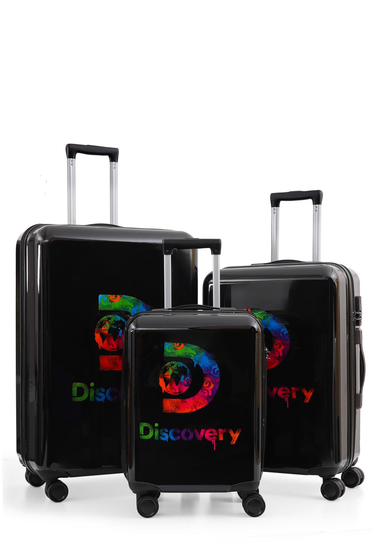 Discovery DL16HA ABS & POLİKARBON 3 LÜ VALİZ SETİ