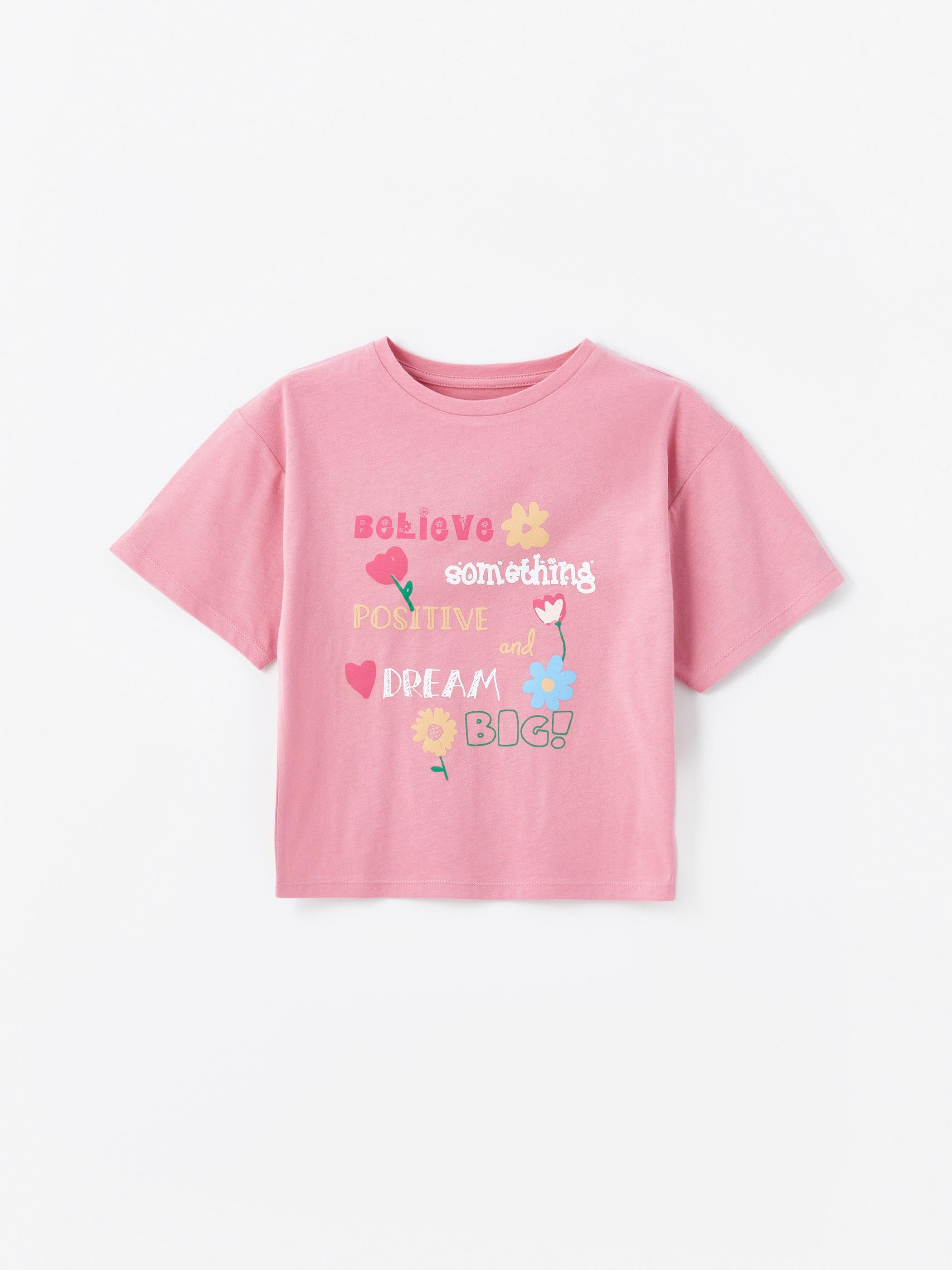 3' lü Set - Örme Baskı Detaylı Tshirt Set 2