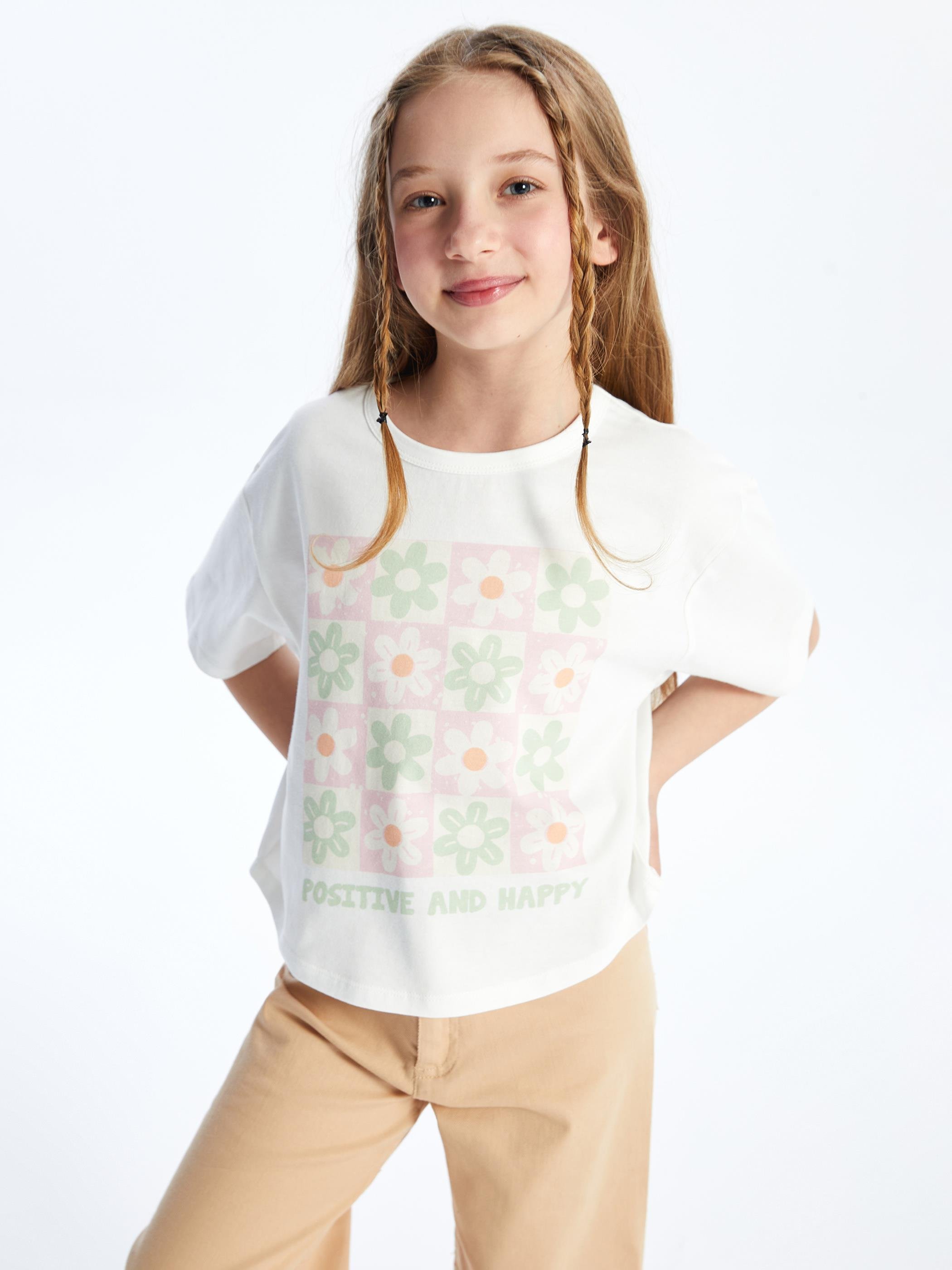 3' lü Set - Örme Baskı Detaylı Tshirt Set 8