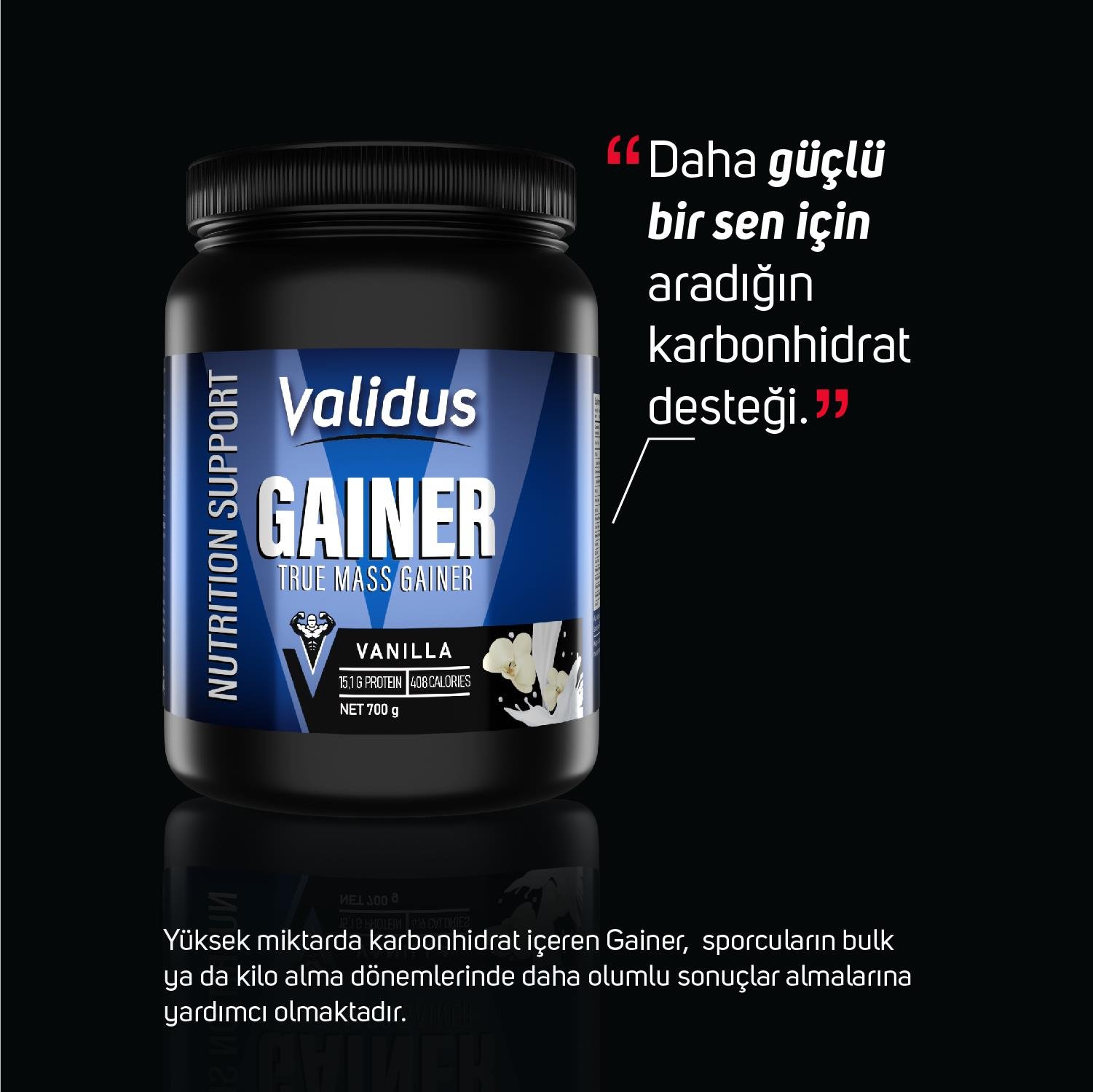 True Mass Gainer 700 Gr Vanilya Aromalı