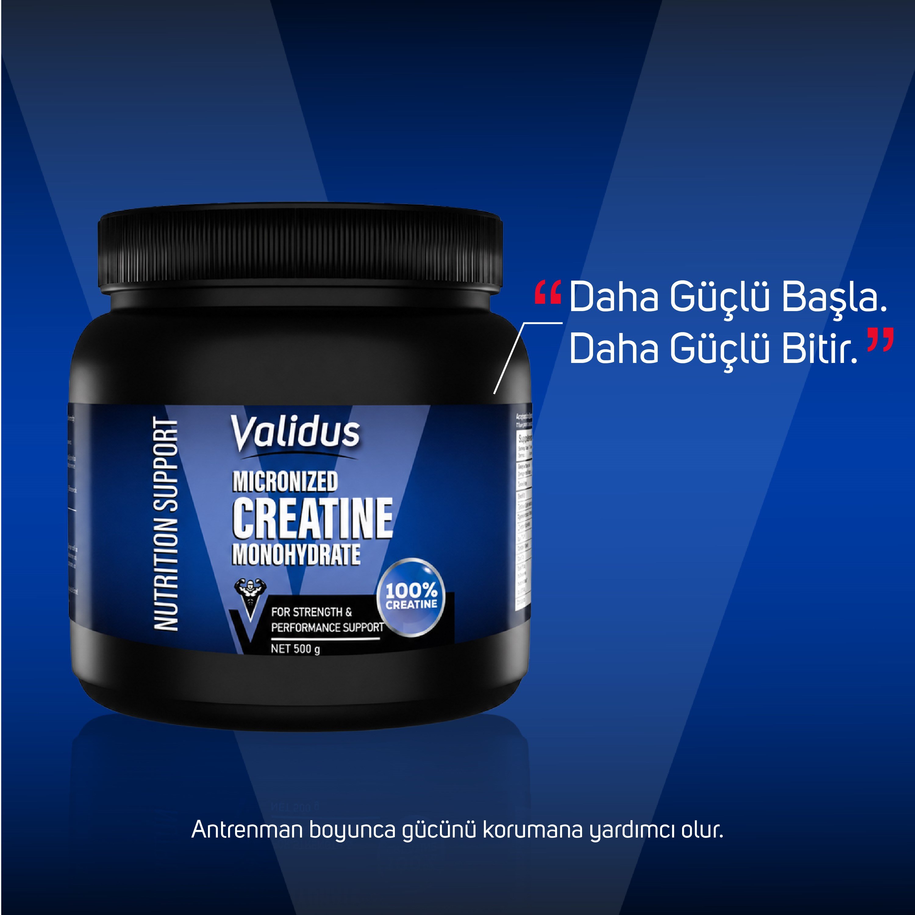 Validus Creatin Monohydrate 500g