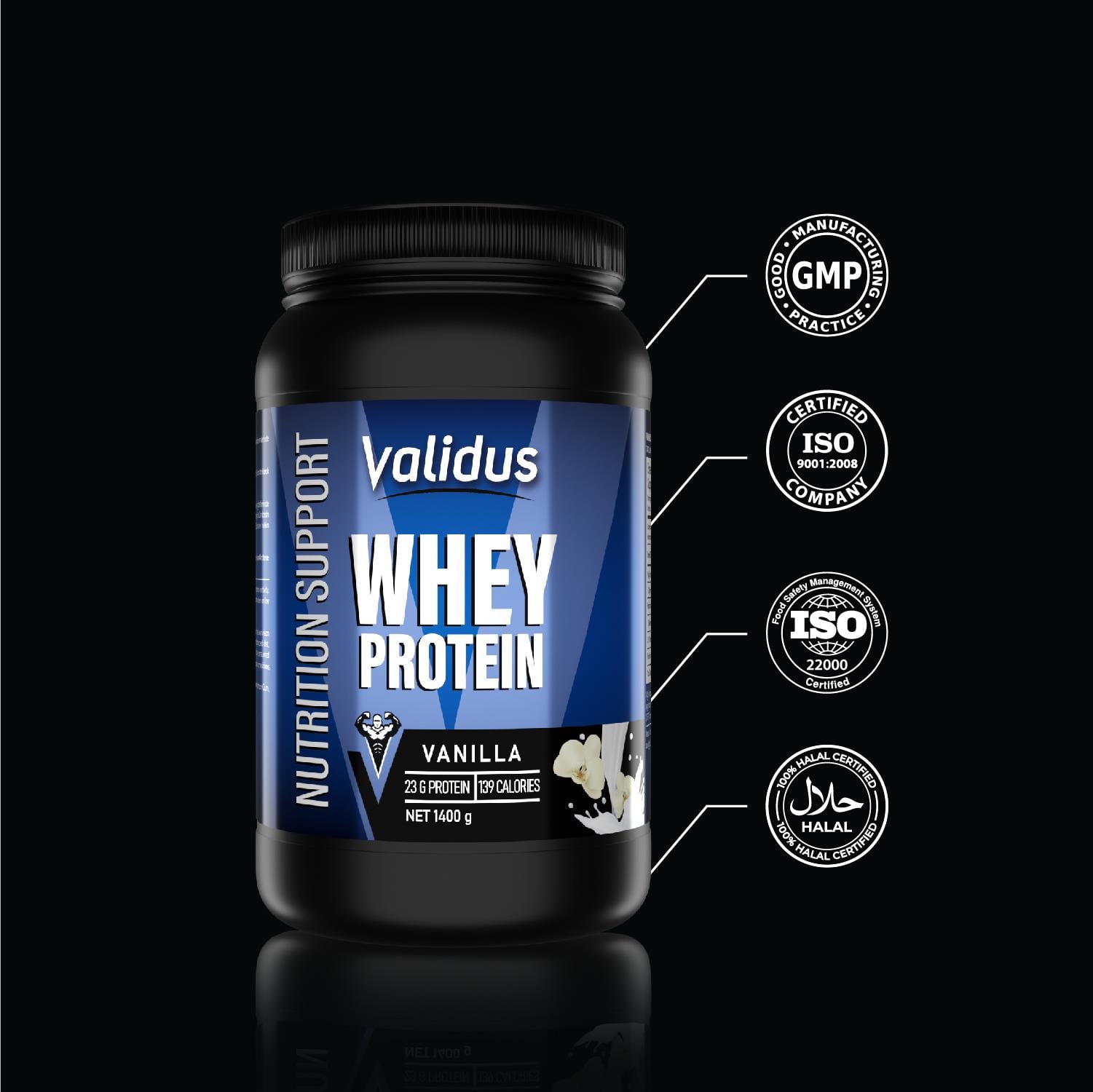 Whey Protein Complex 1400 Gr Vanilya Aromalı