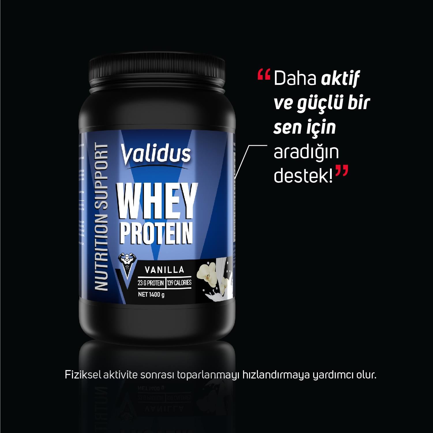 Whey Protein Complex 1400 Gr Vanilya Aromalı