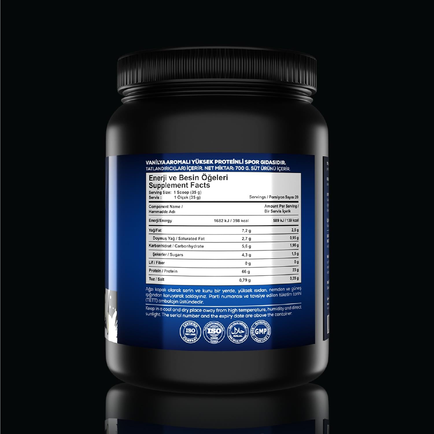 Whey Protein Complex 700 Gr Vanilya Aromalı