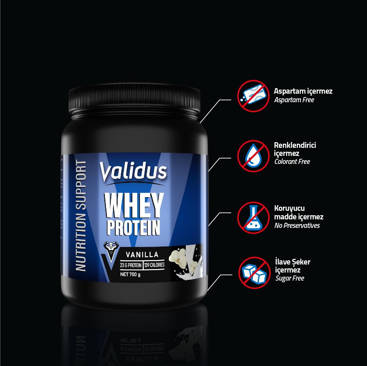Whey Protein Complex 700 Gr Vanilya Aromalı