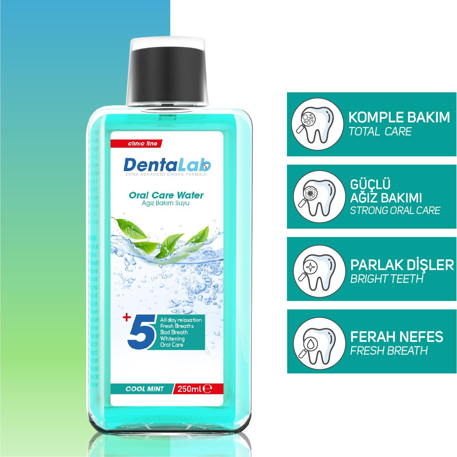 Dentalab  Ağız Bakım Suyu 250ml