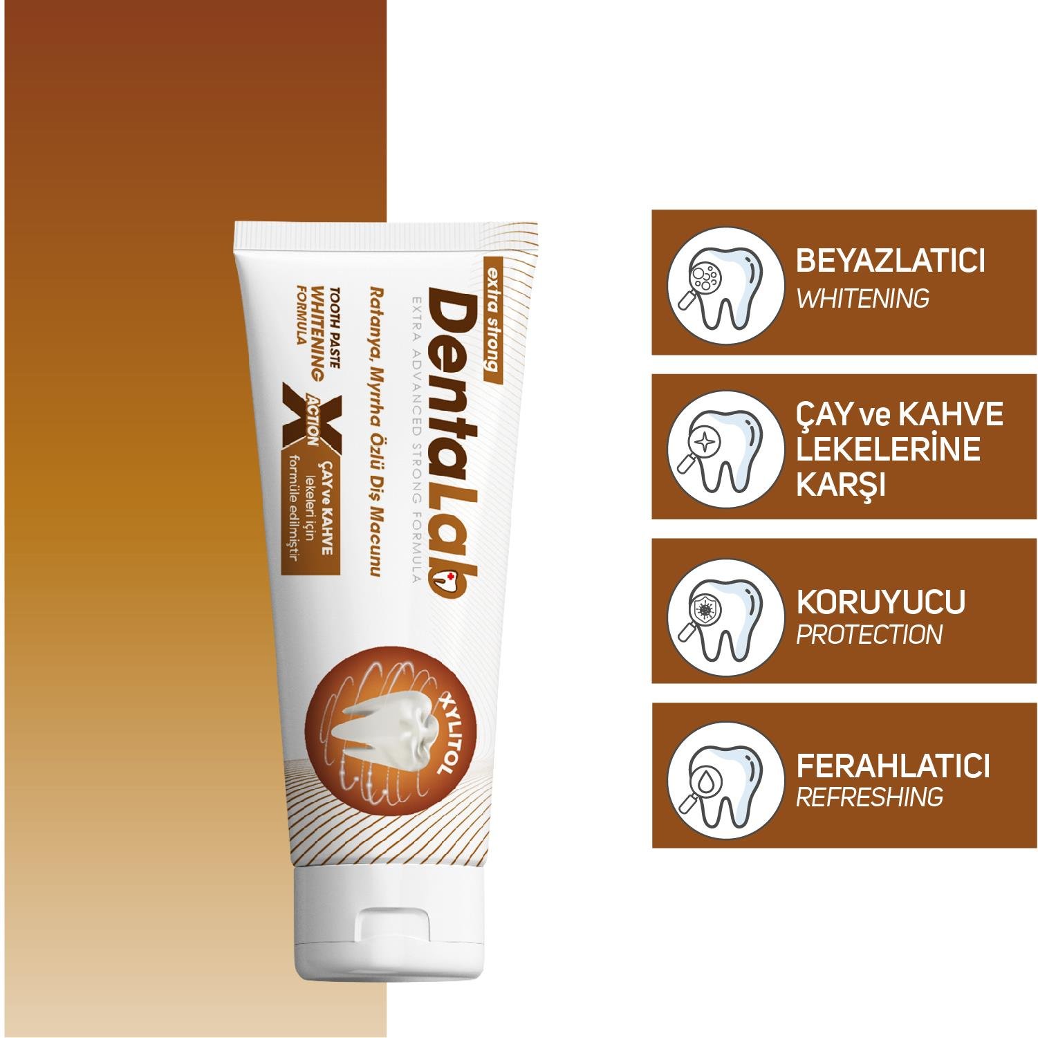 DENTALAB RATANYA, MYRRHA ÖZLÜ DİŞ MACUNU