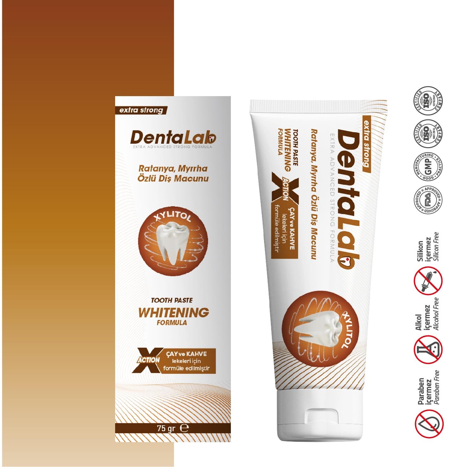 DENTALAB RATANYA, MYRRHA ÖZLÜ DİŞ MACUNU