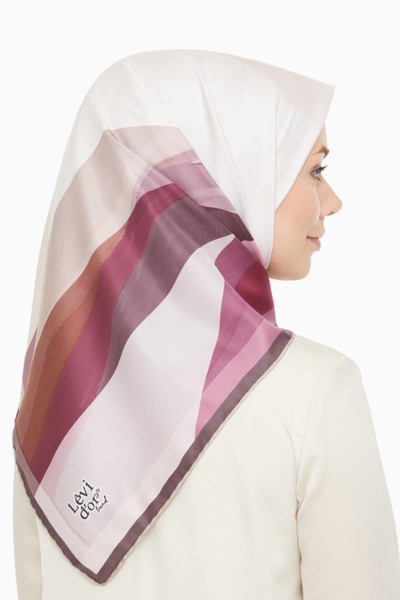 Levidor Açık Lila Trend Twill Eşarp