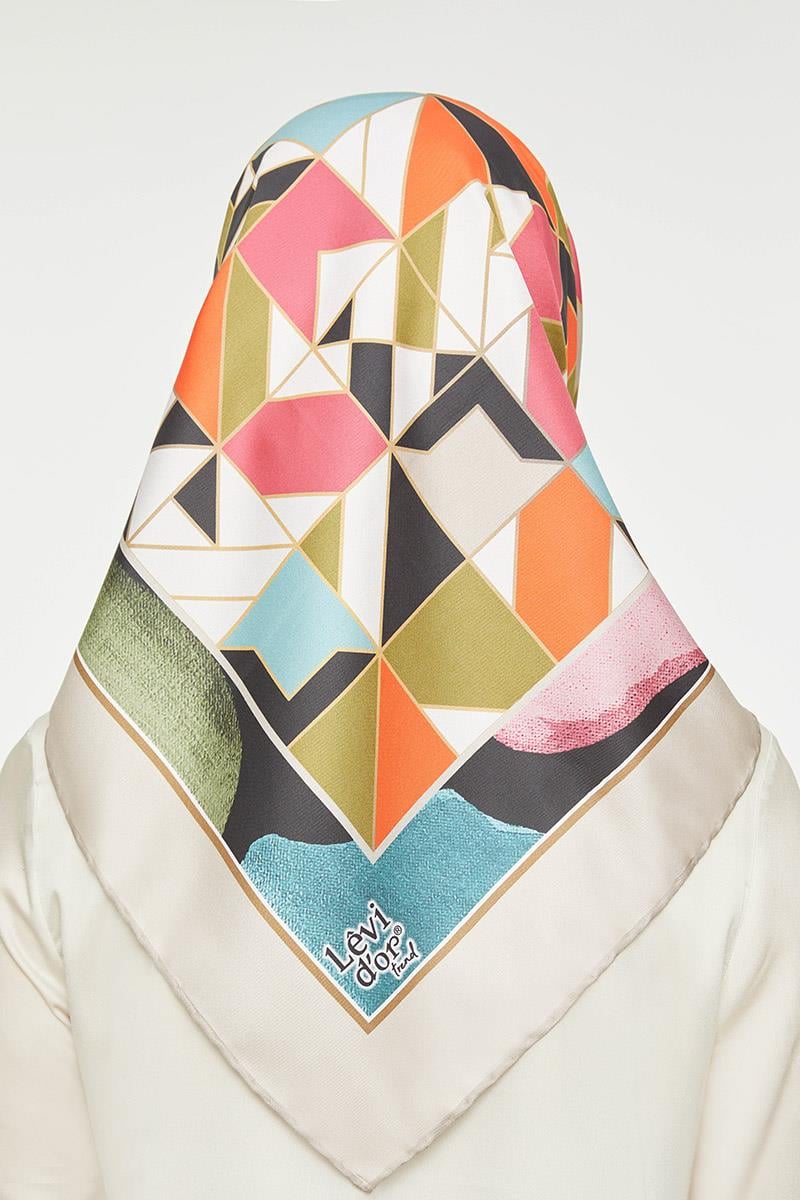Levidor Bej Trend Twill Eşarp