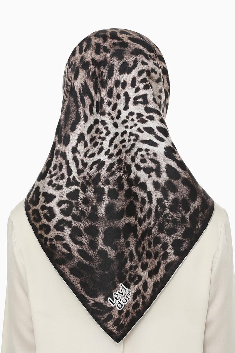 Levidor Bej Twill İpek Eşarp