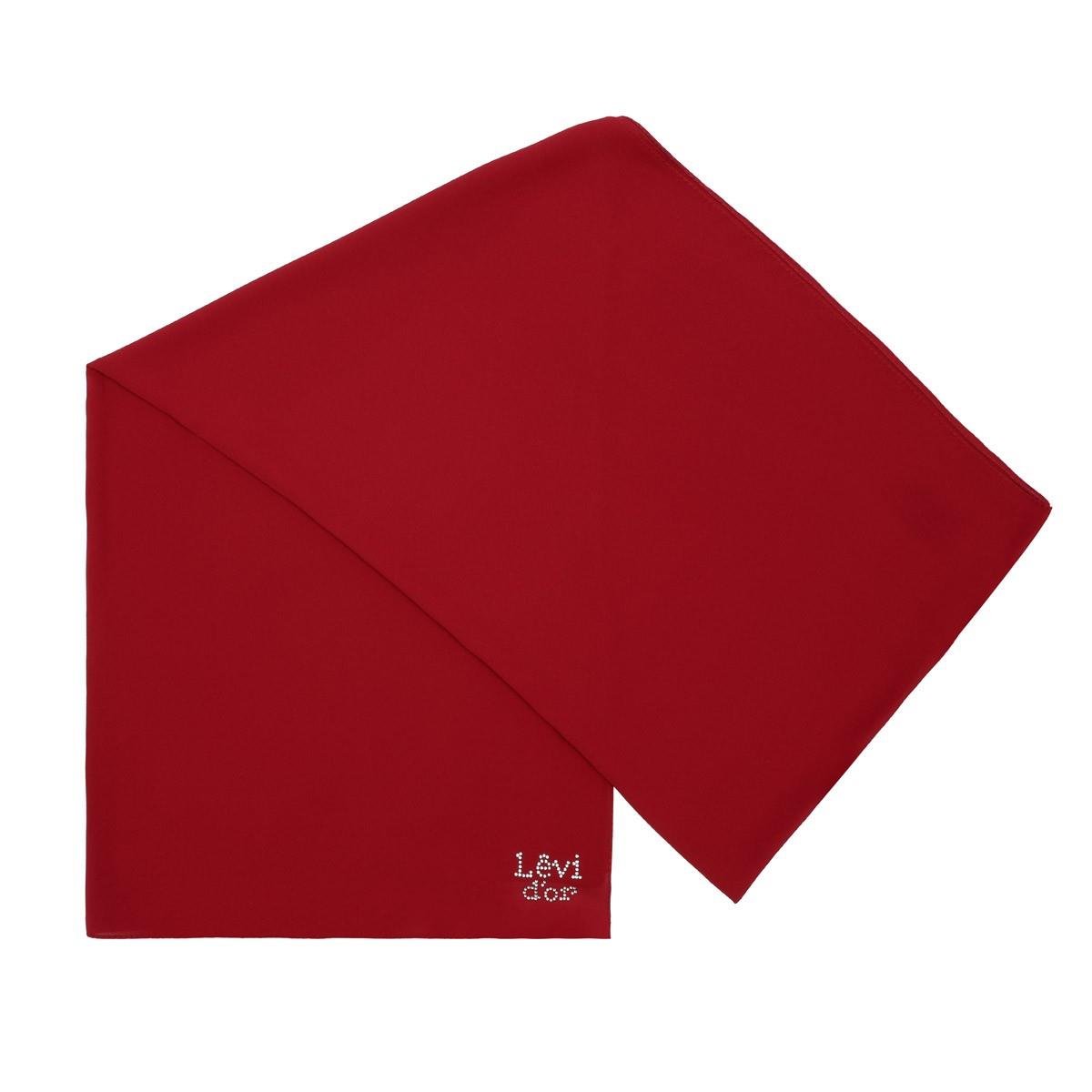 Levidor Bordo Lux Şifon Şal