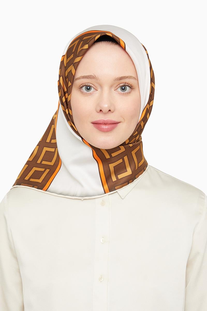 Levidor Camel Trend Twill Eşarp